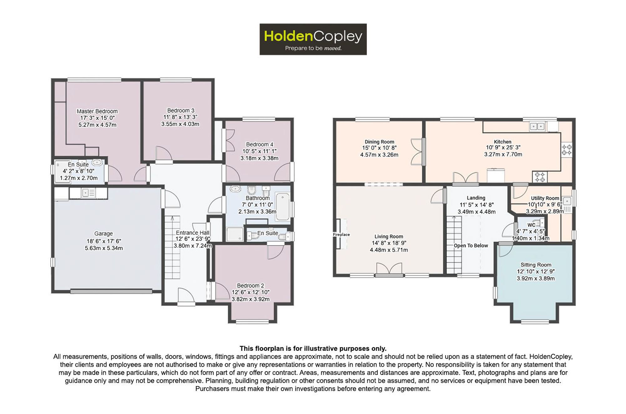 9 Field Close, Nottingham floorplan