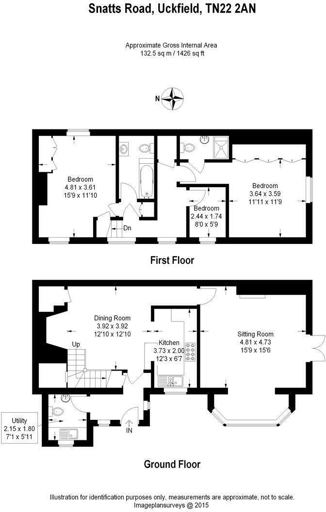 Coombe Bank West, Snatts Road, Uckfield floorplan