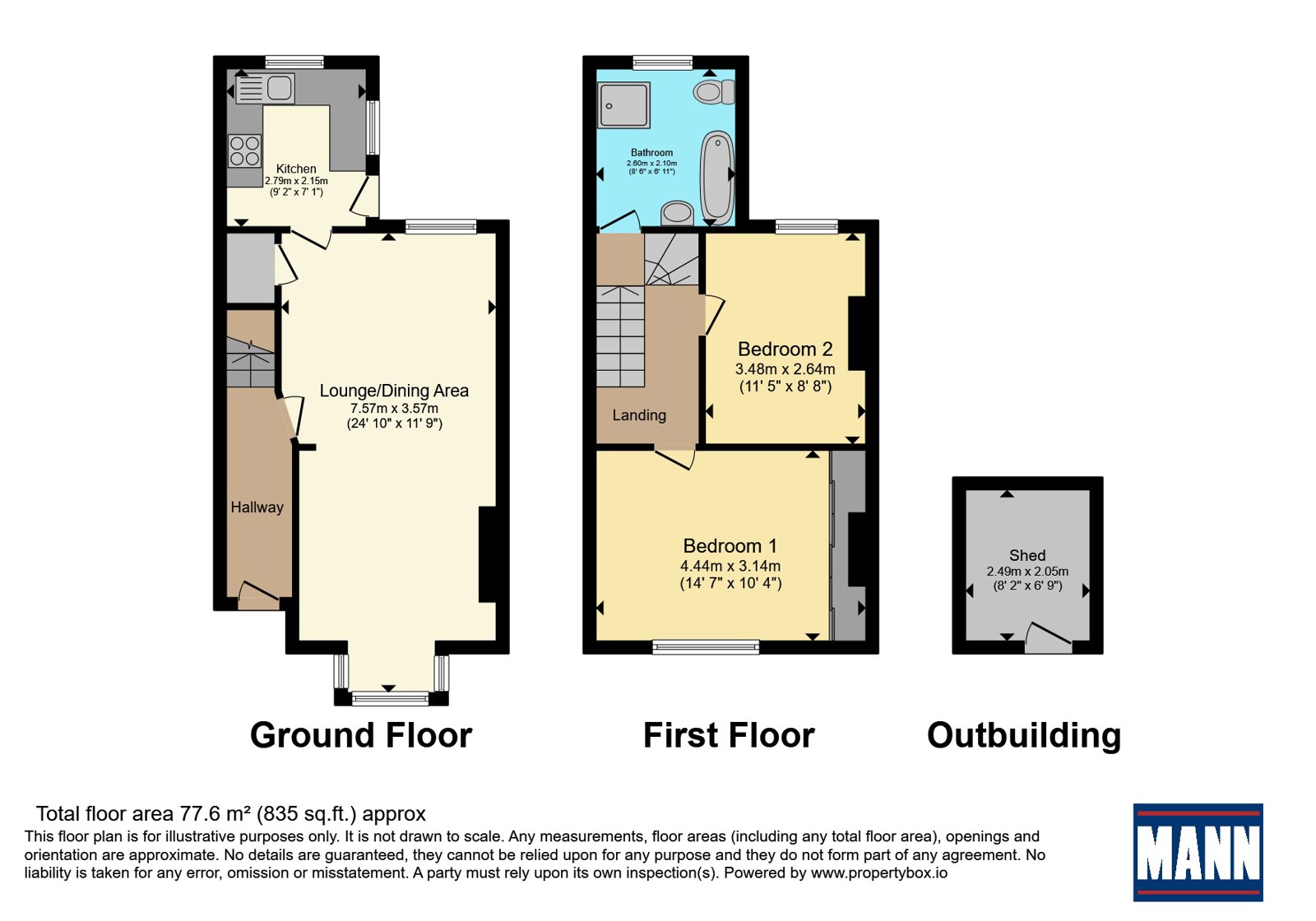 5, Grosvenor Road, Kent floorplan