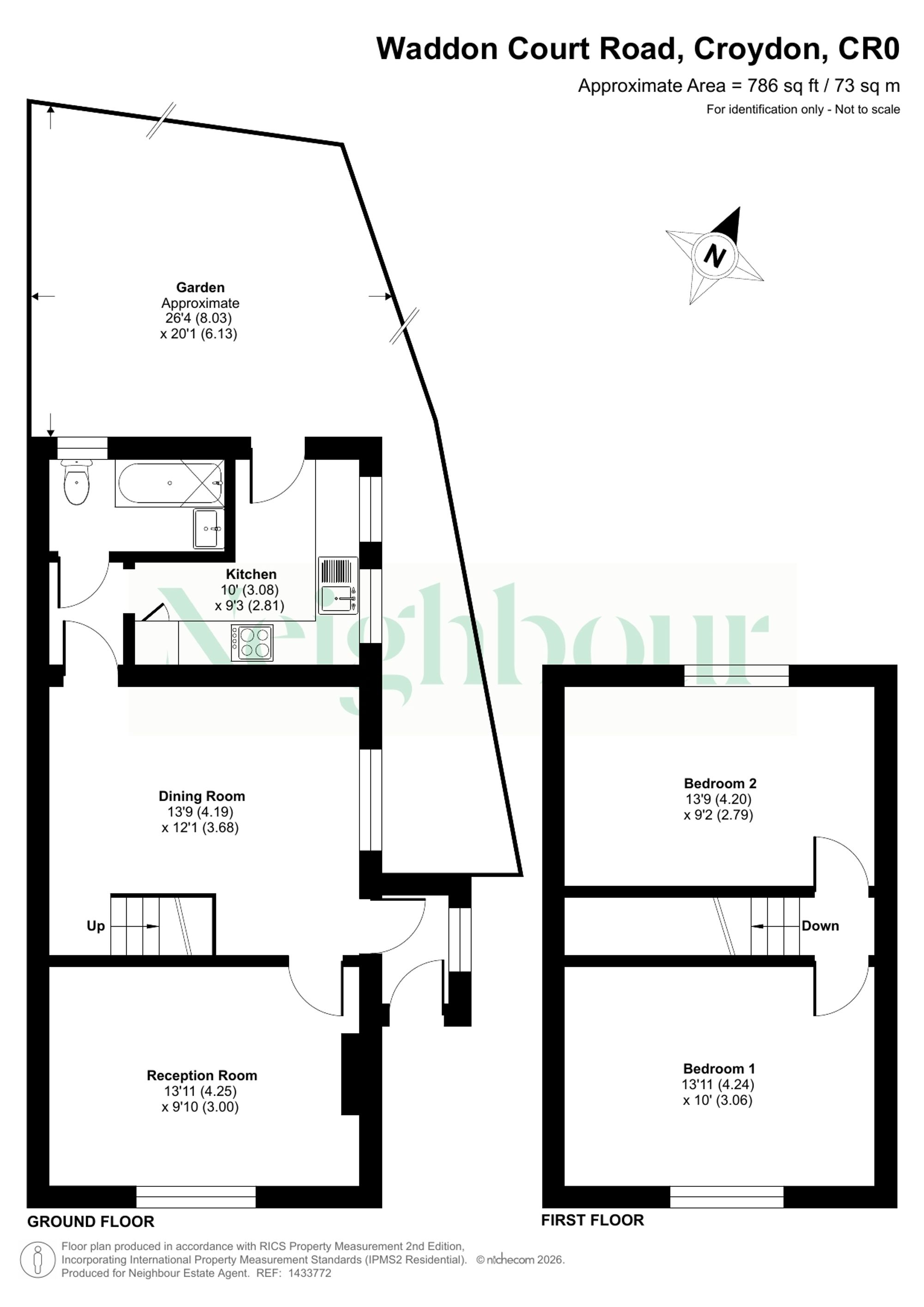 16 Waddon Road, Croydon floorplan