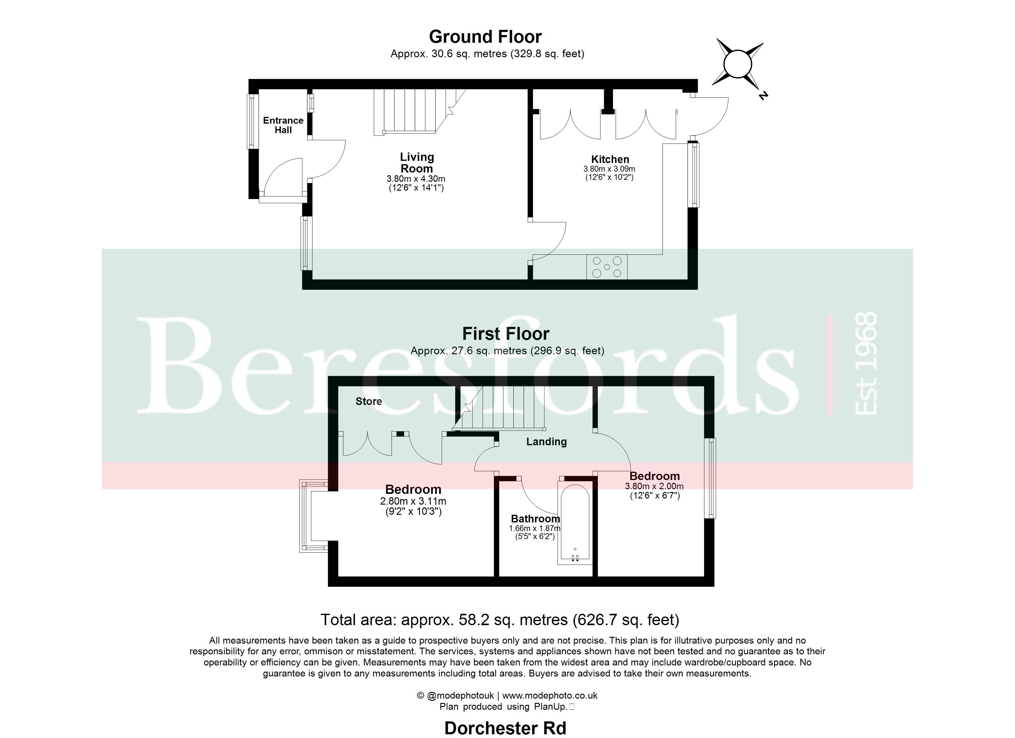 7, Dorchester Road, Essex floorplan