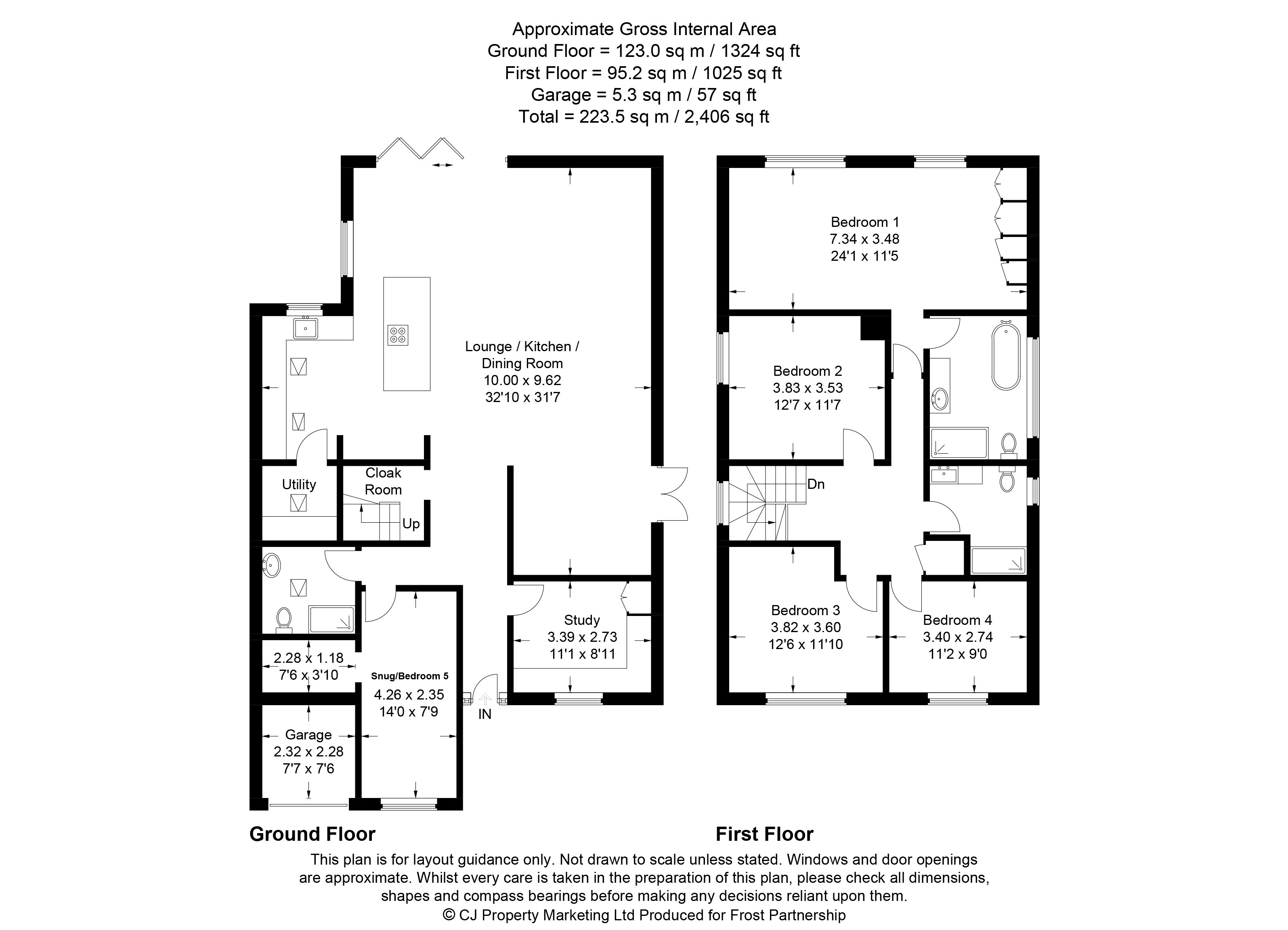 27, Copthall Lane, Buckinghamshire floorplan