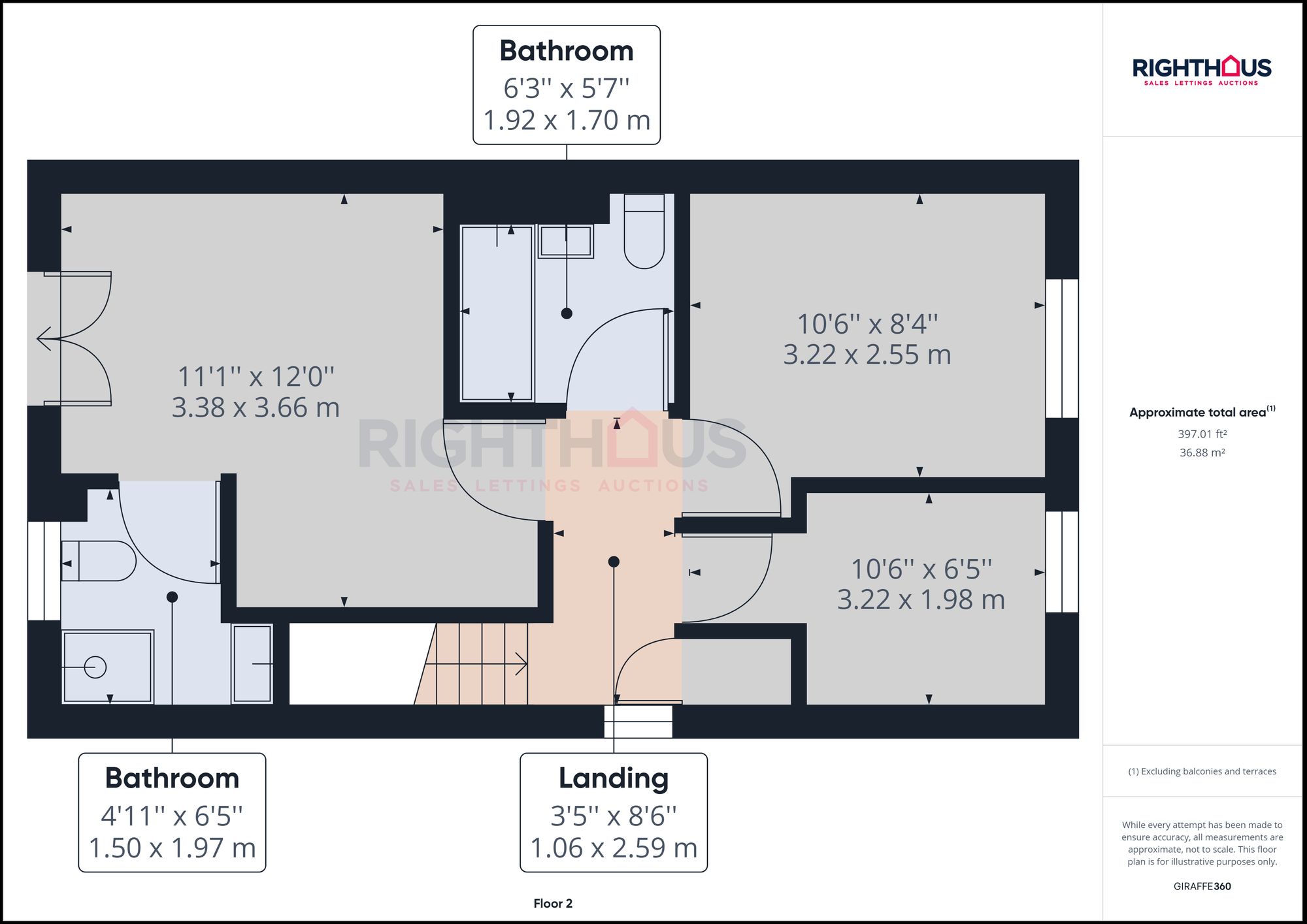 6 Kingfisher Court, Bradford floorplan