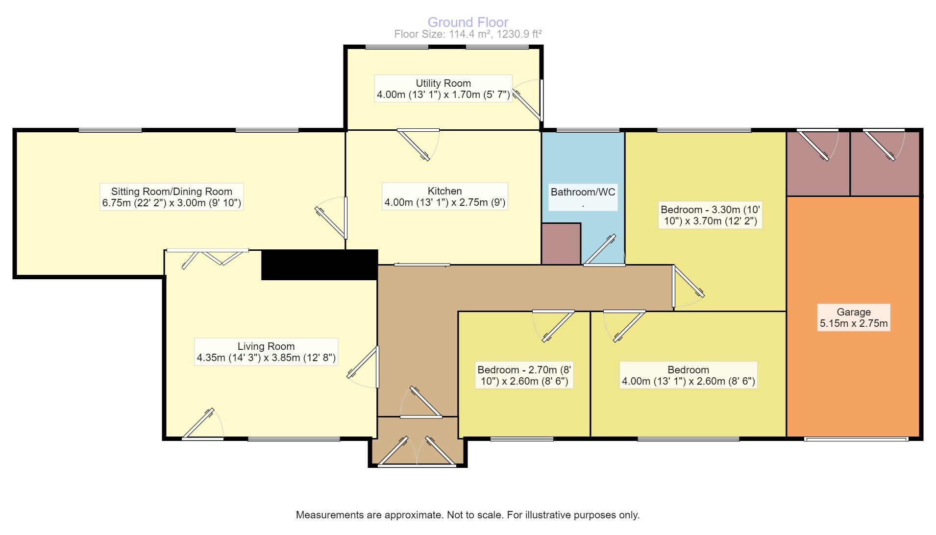 3 Bedrooms Bungalow to rent in Boot Street, Whittington, Oswestry SY11