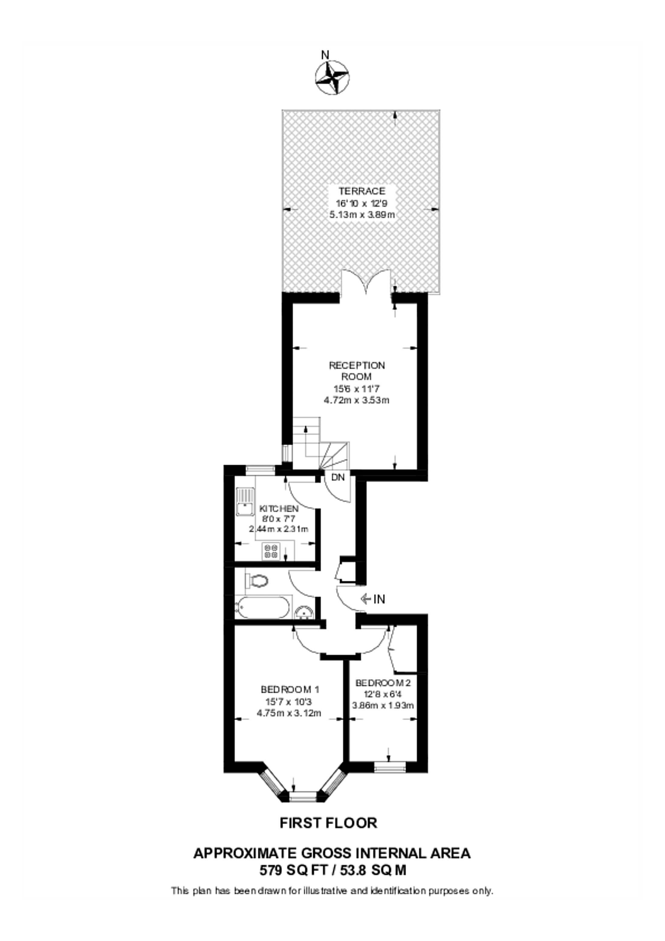 Garratt Lane, Tooting Broadway, London, SW17 floorplan