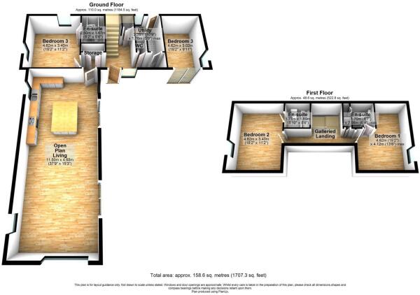 Keppeldown, Dover floorplan