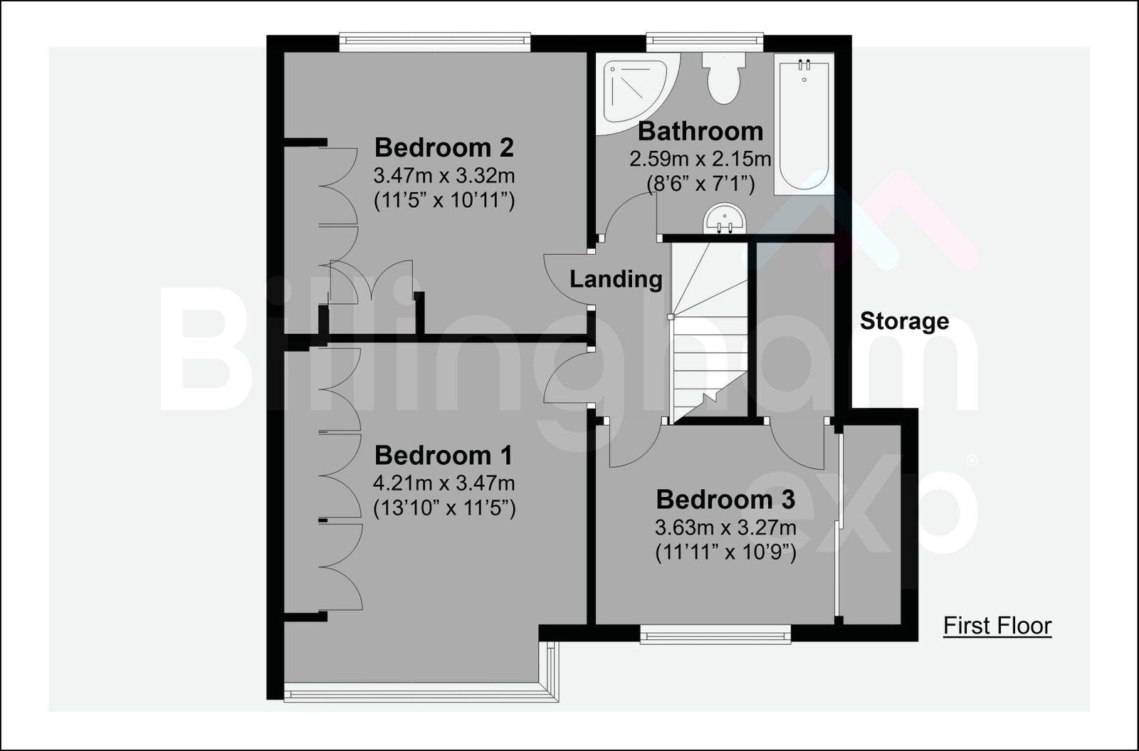 Sandhurst Avenue, Stourbridge floorplan