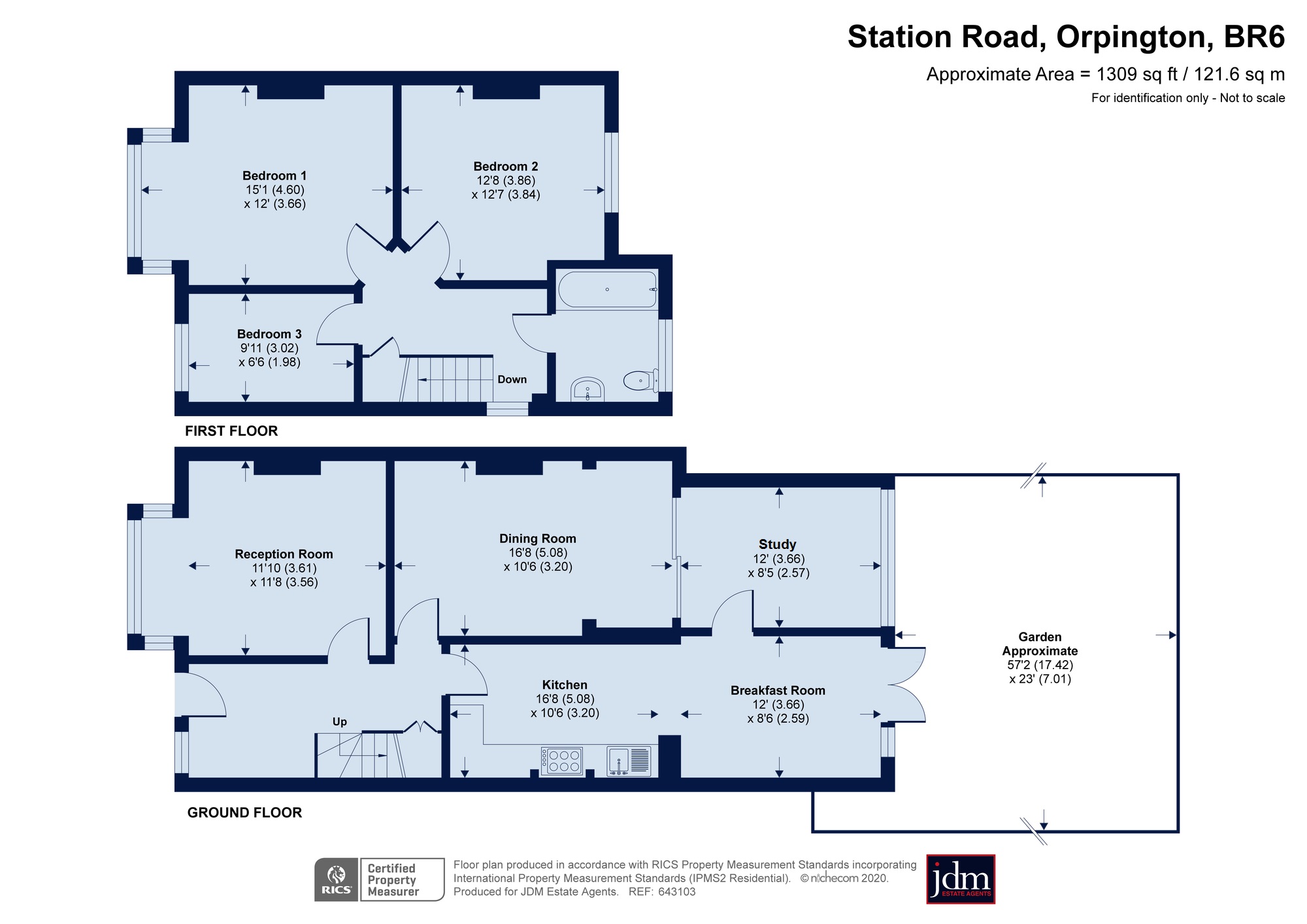 36, Station Road, Orpington floorplan