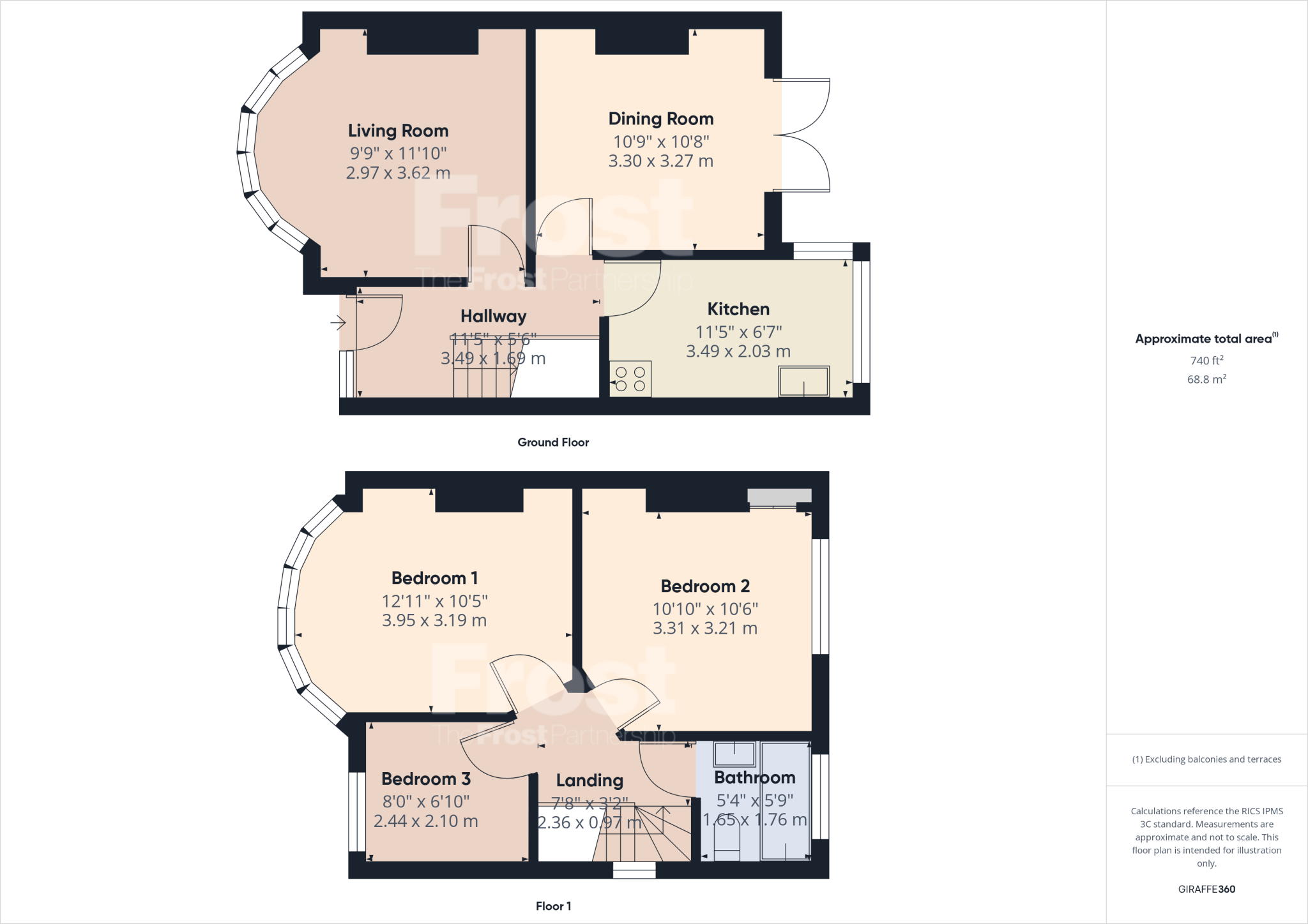 Raleigh Road, Feltham floorplan