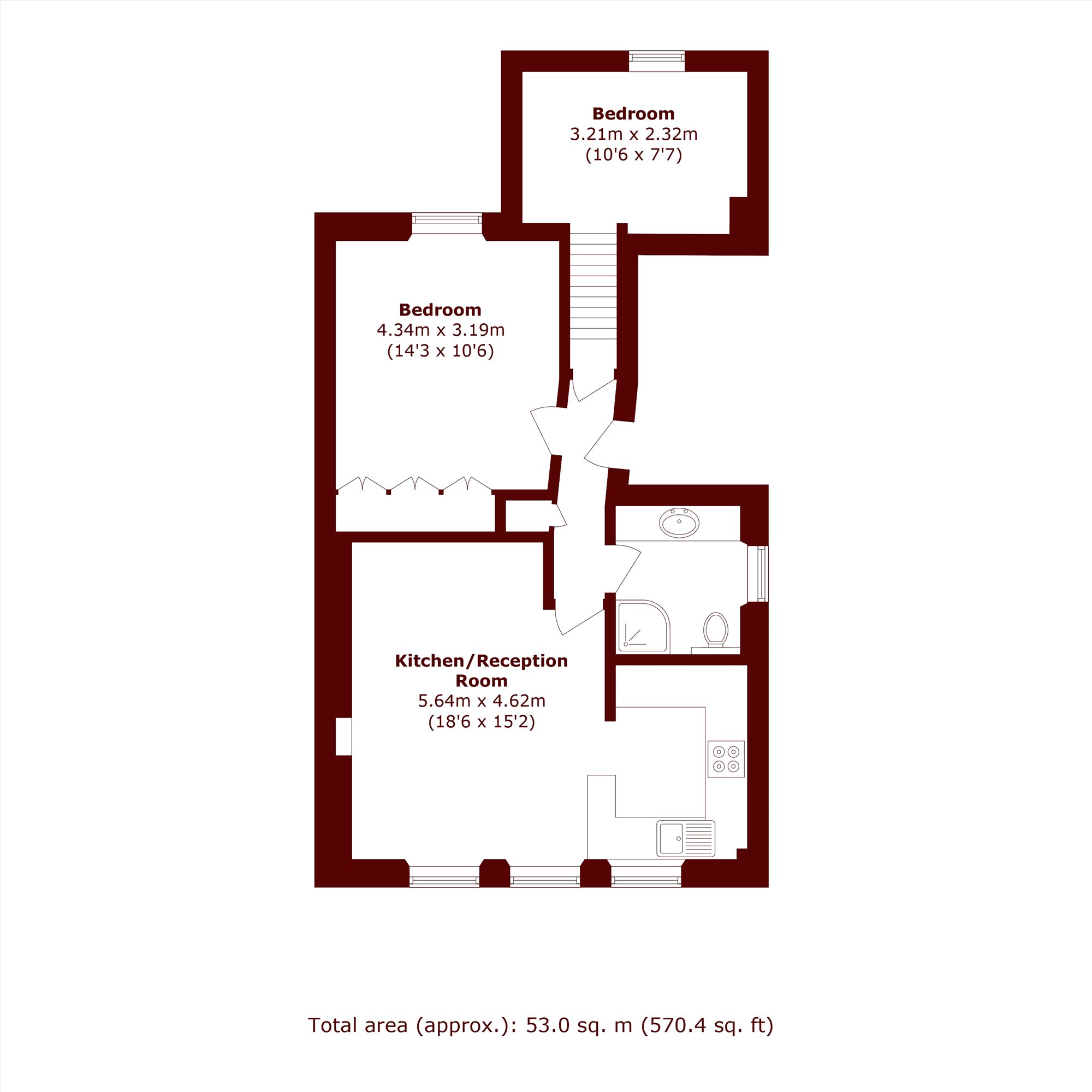 Gunterstone Road, London floorplan