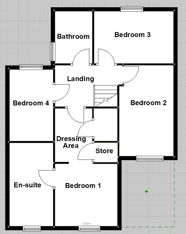 7, Knights Close, Derby floorplan