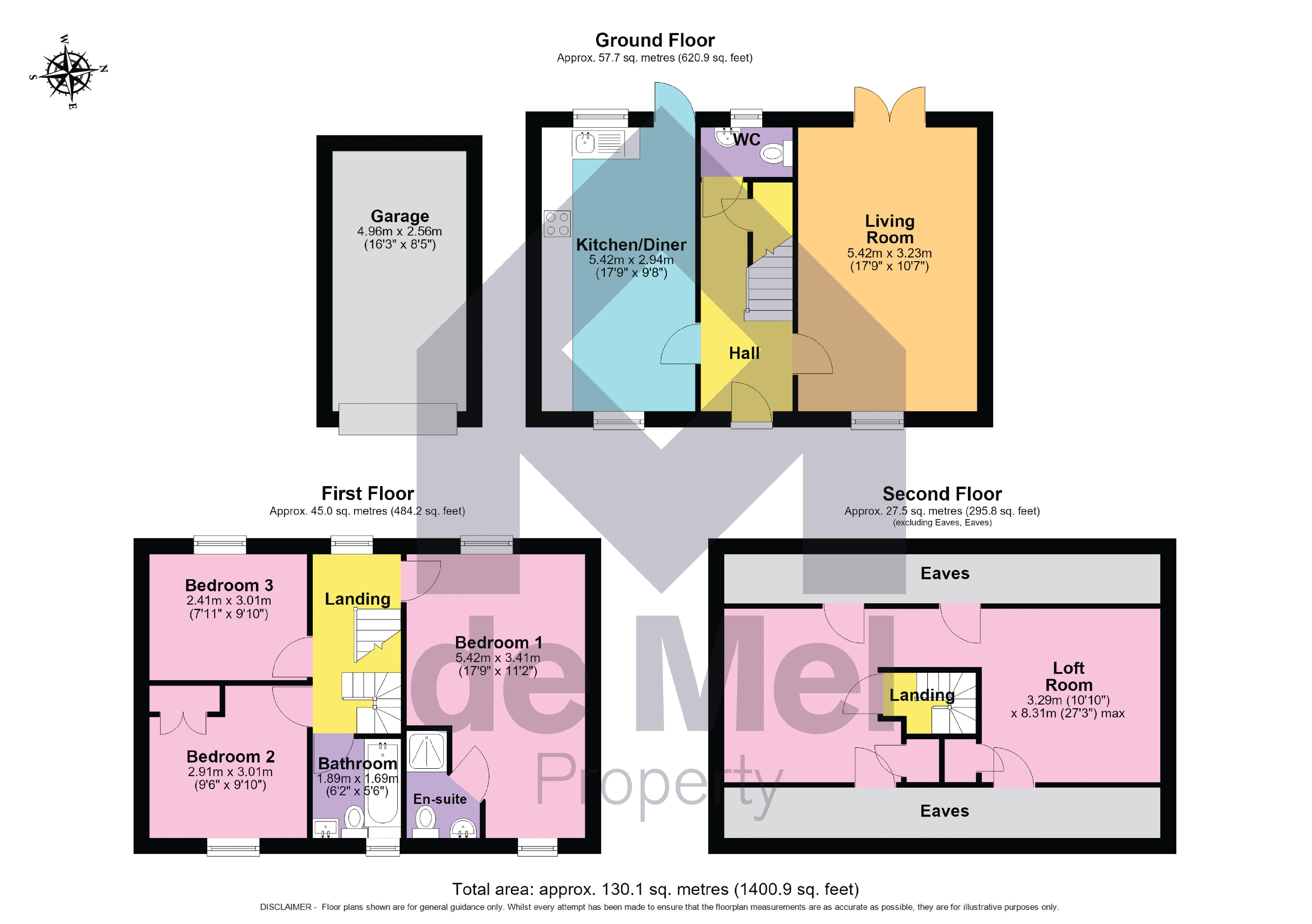 Cambrian Road, Tewkesbury floorplan