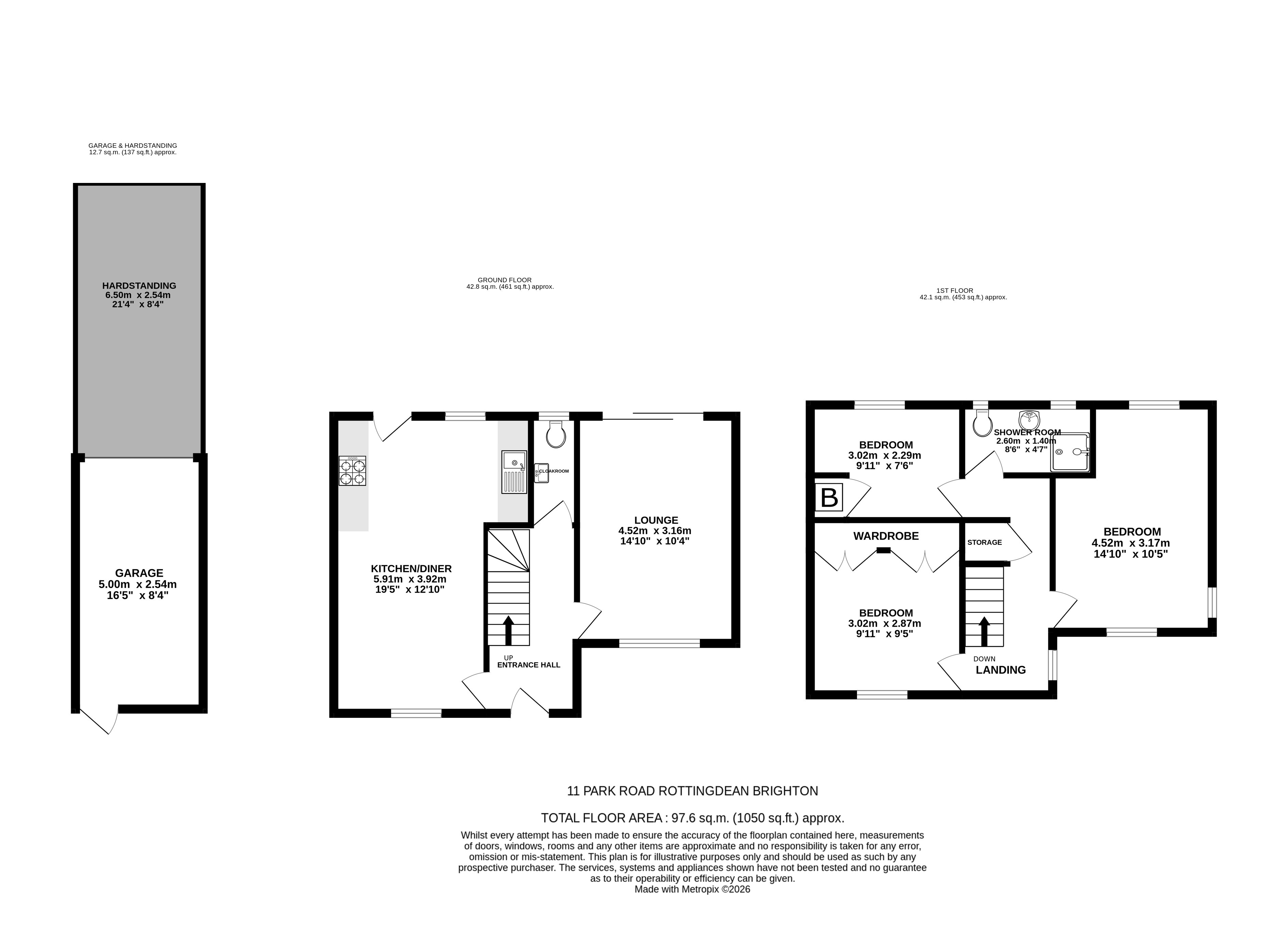 Park Road, Rottingdean, Brighton floorplan