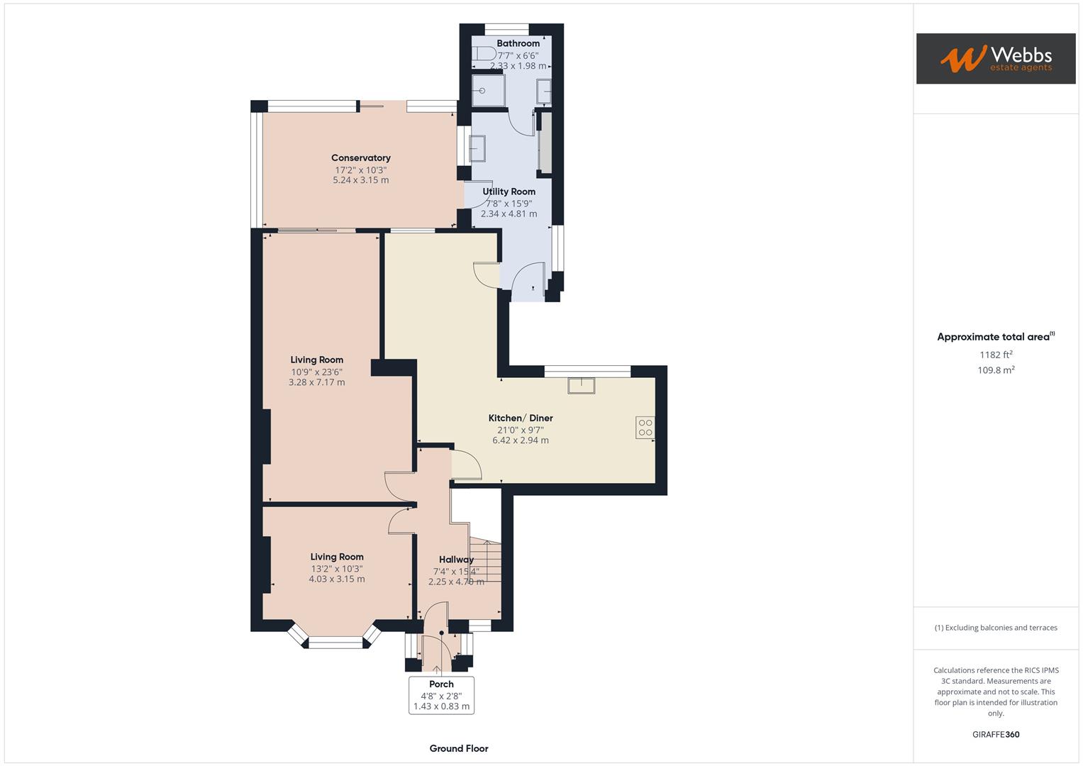 98, Wolseley Road, Rugeley floorplan
