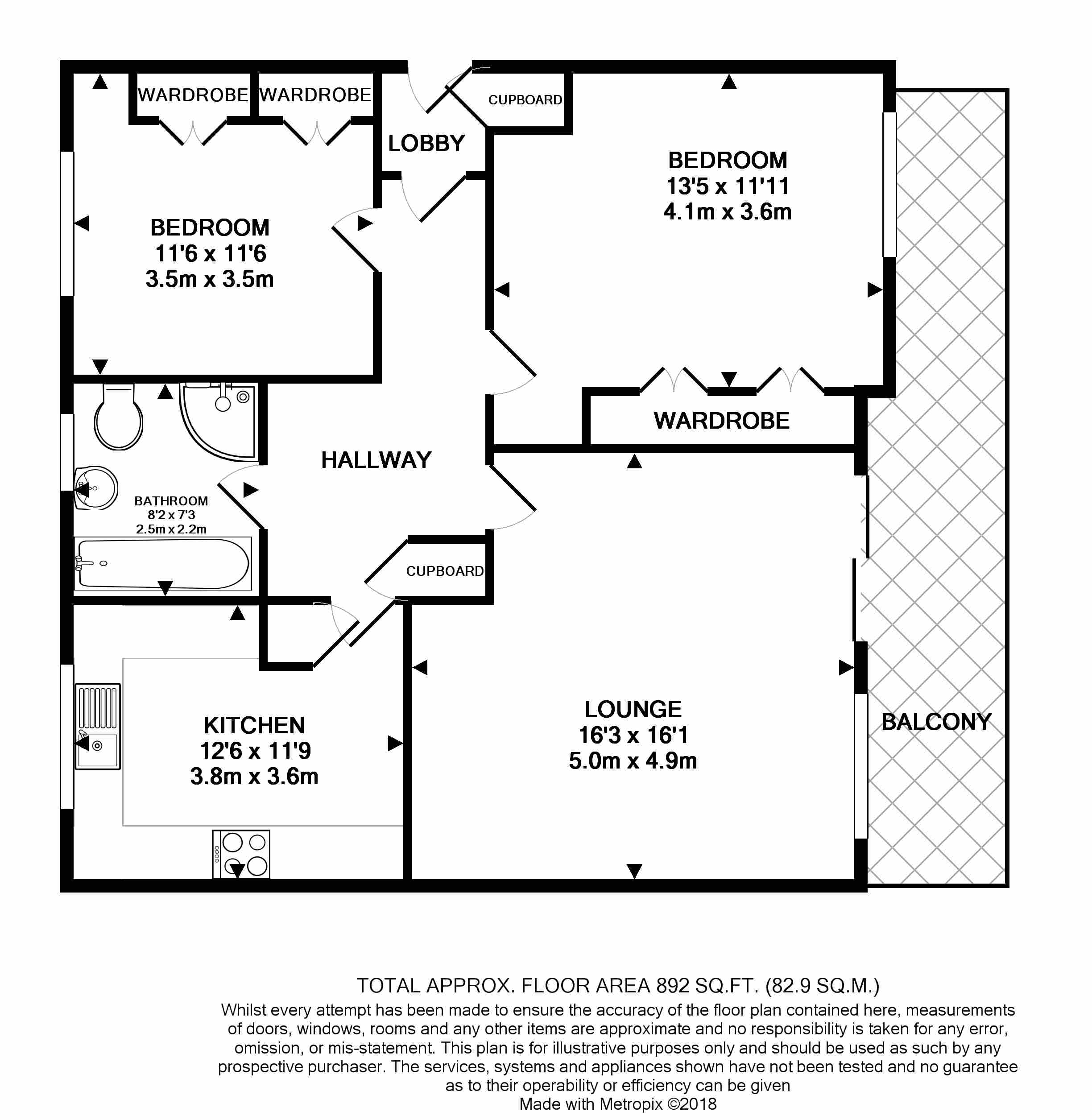 2 Bedrooms Flat for sale in West Mount, Guildford GU2