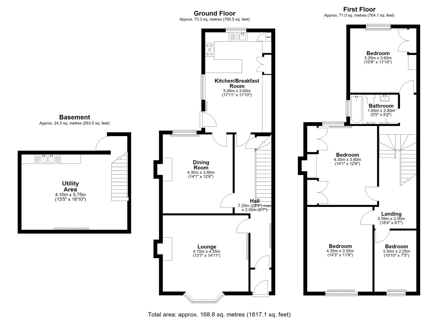 94, Brighton Grove, Newcastle Upon Tyne floorplan