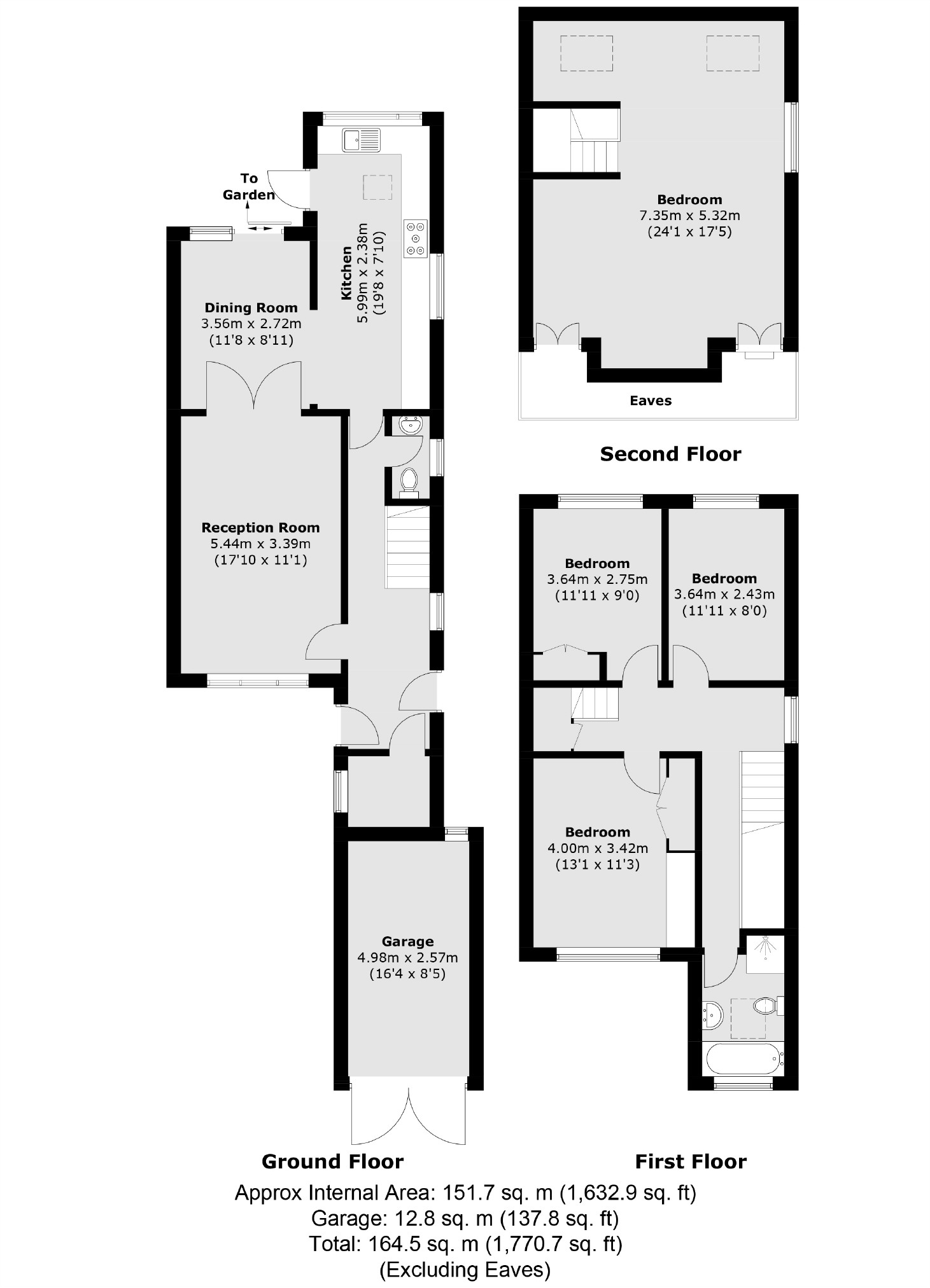 25, Heathway, London floorplan