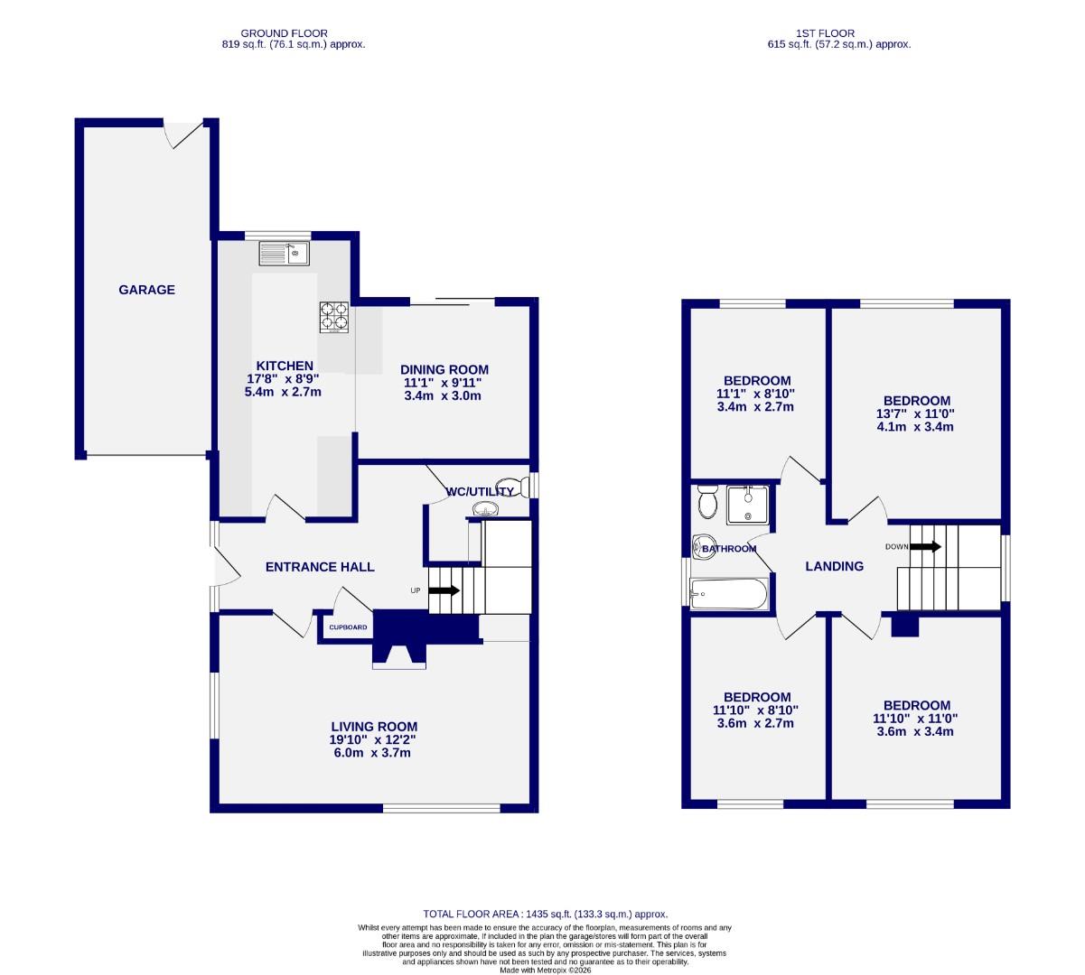 Foresters Walk, York floorplan