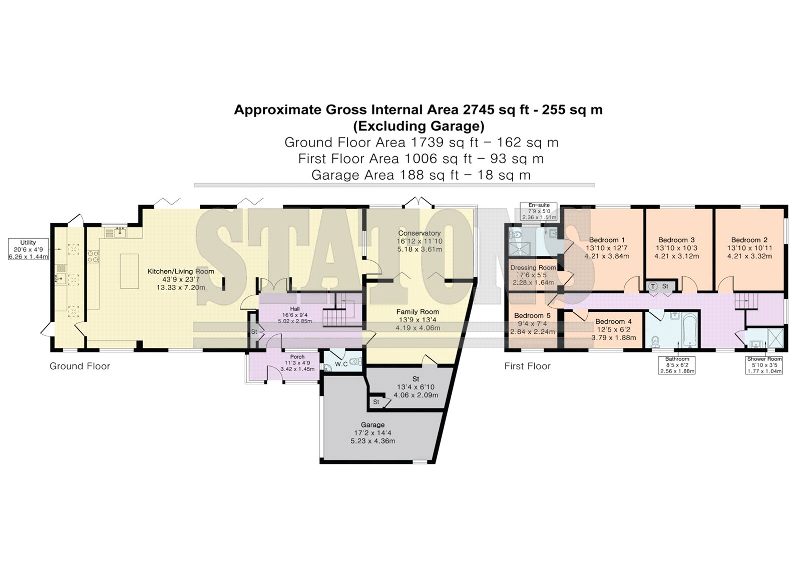 52, The Avenue, Hertfordshire floorplan
