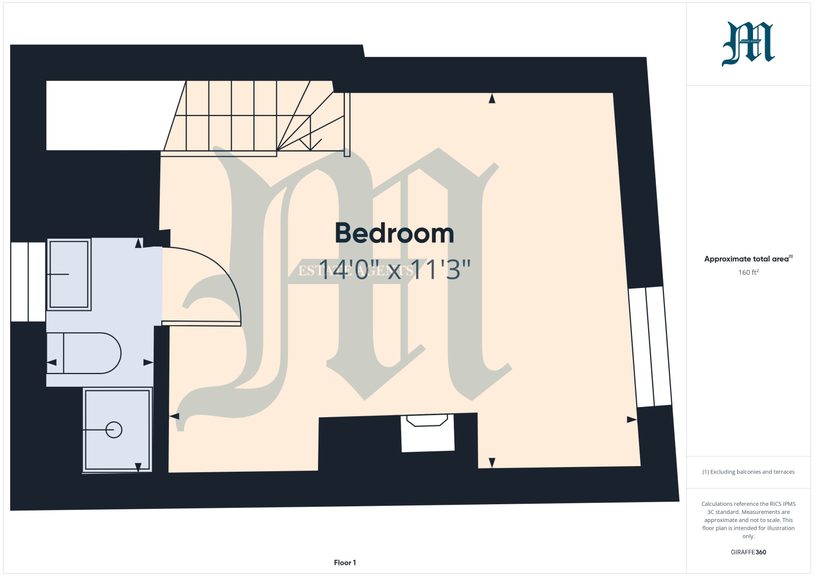 3 Franwill Cottages, Church Street, Newlyn floorplan