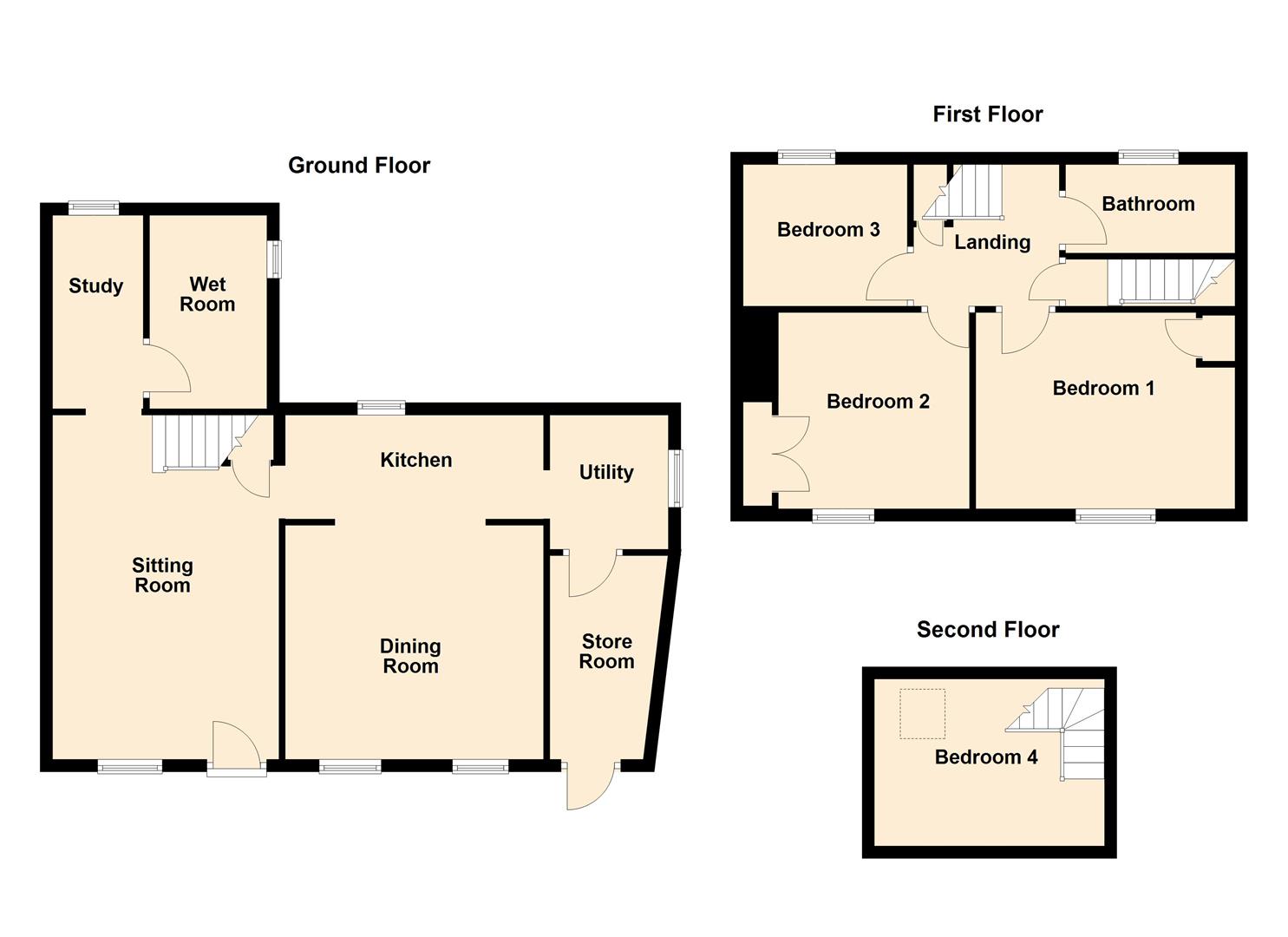55, Ditton Street, Ilminster floorplan