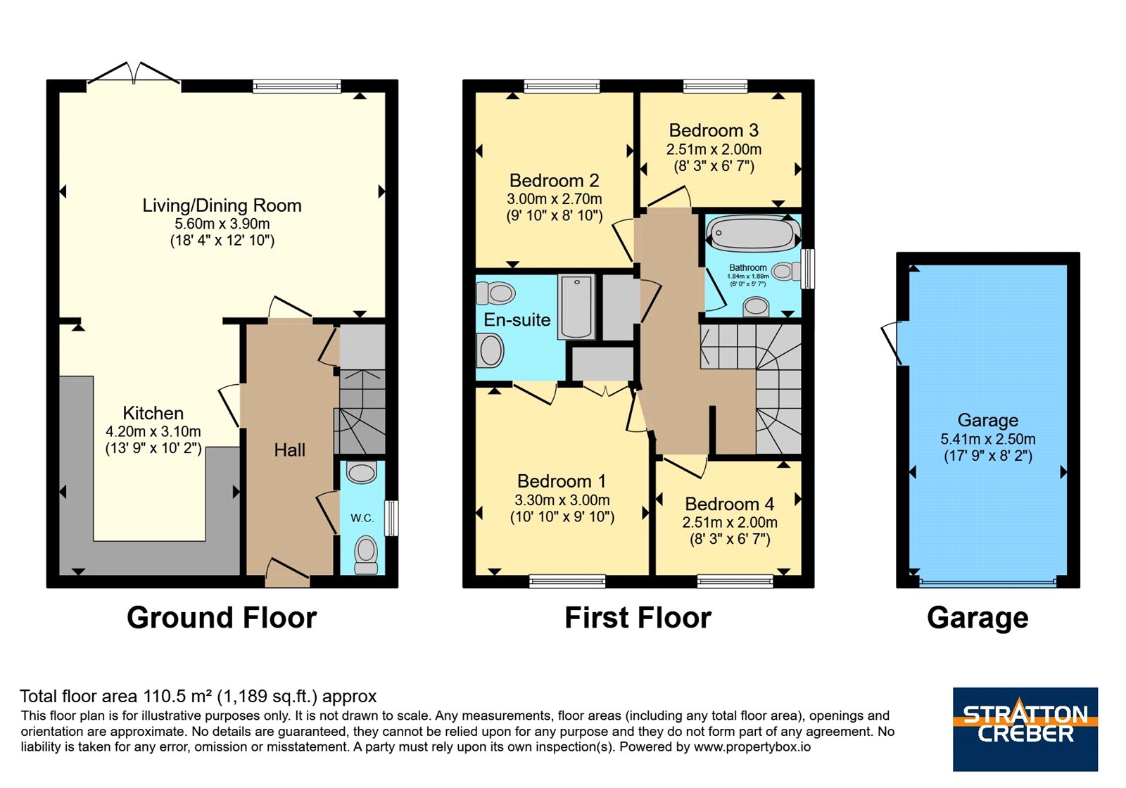 7, Jubilee Close, Padstow floorplan