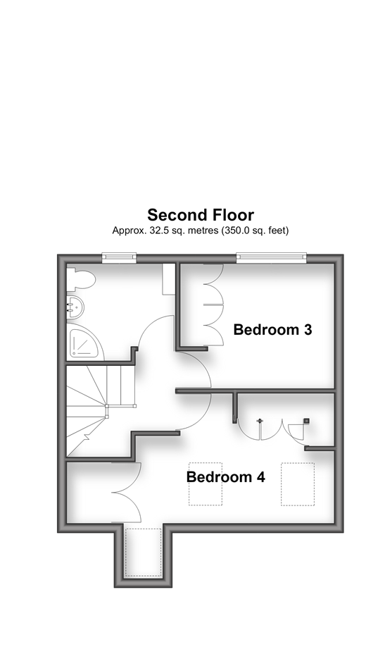 Langland Gardens Shirley, Croydon floorplan