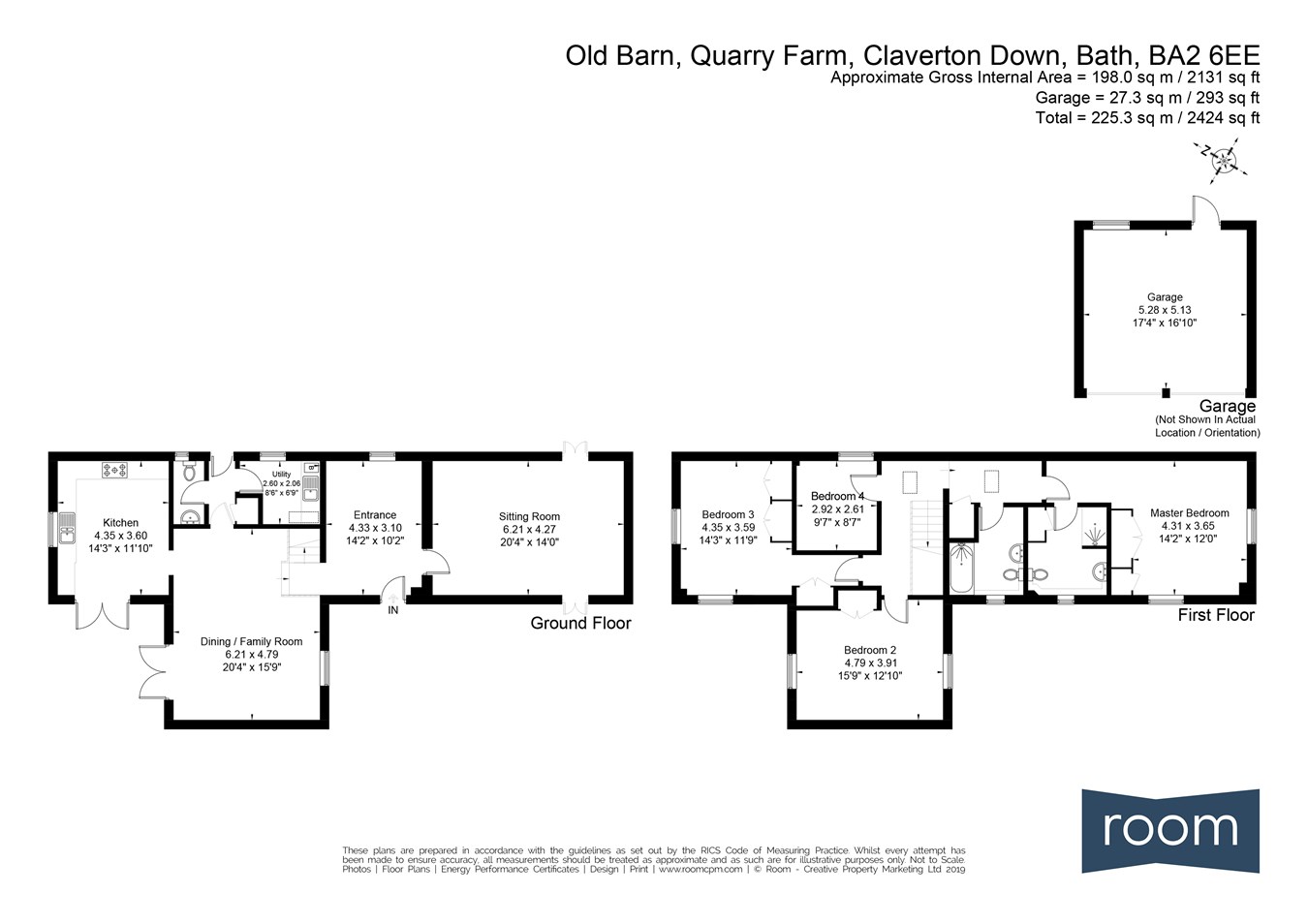 4 Bedrooms Barn conversion for sale in Claverton Down, Bath BA2