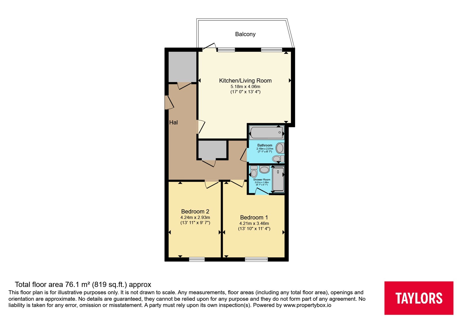 40, Harefields, Oxfordshire floorplan