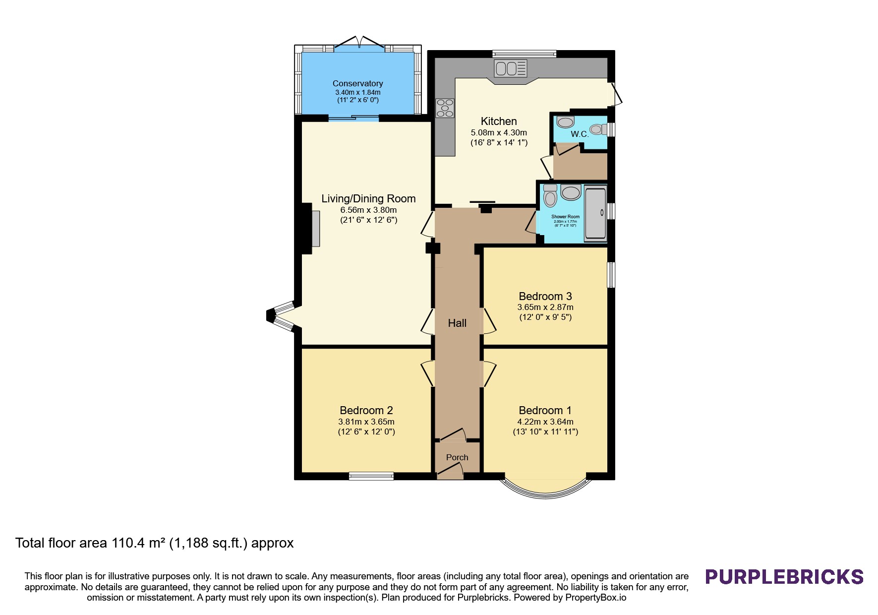 Wimbledon Road, Sherwood, Nottingham floorplan