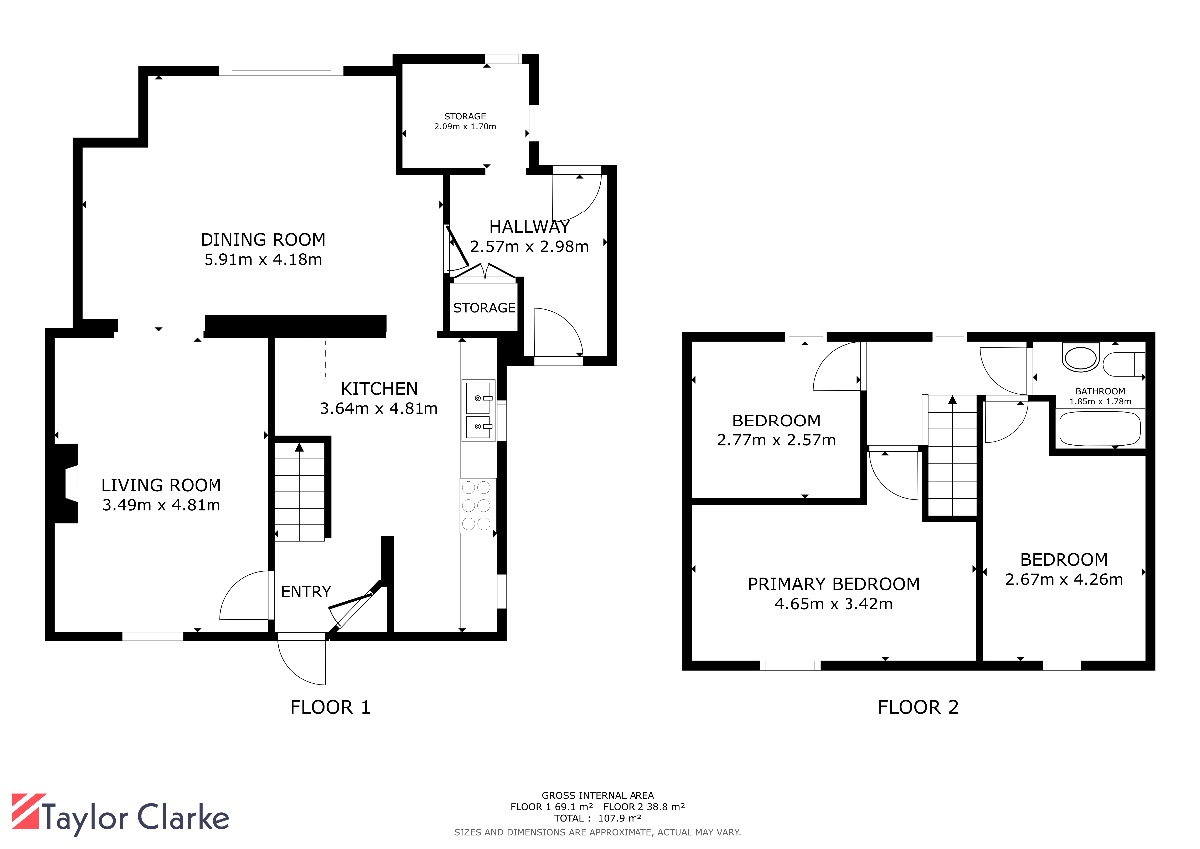 26 Green Lane, Malvern floorplan