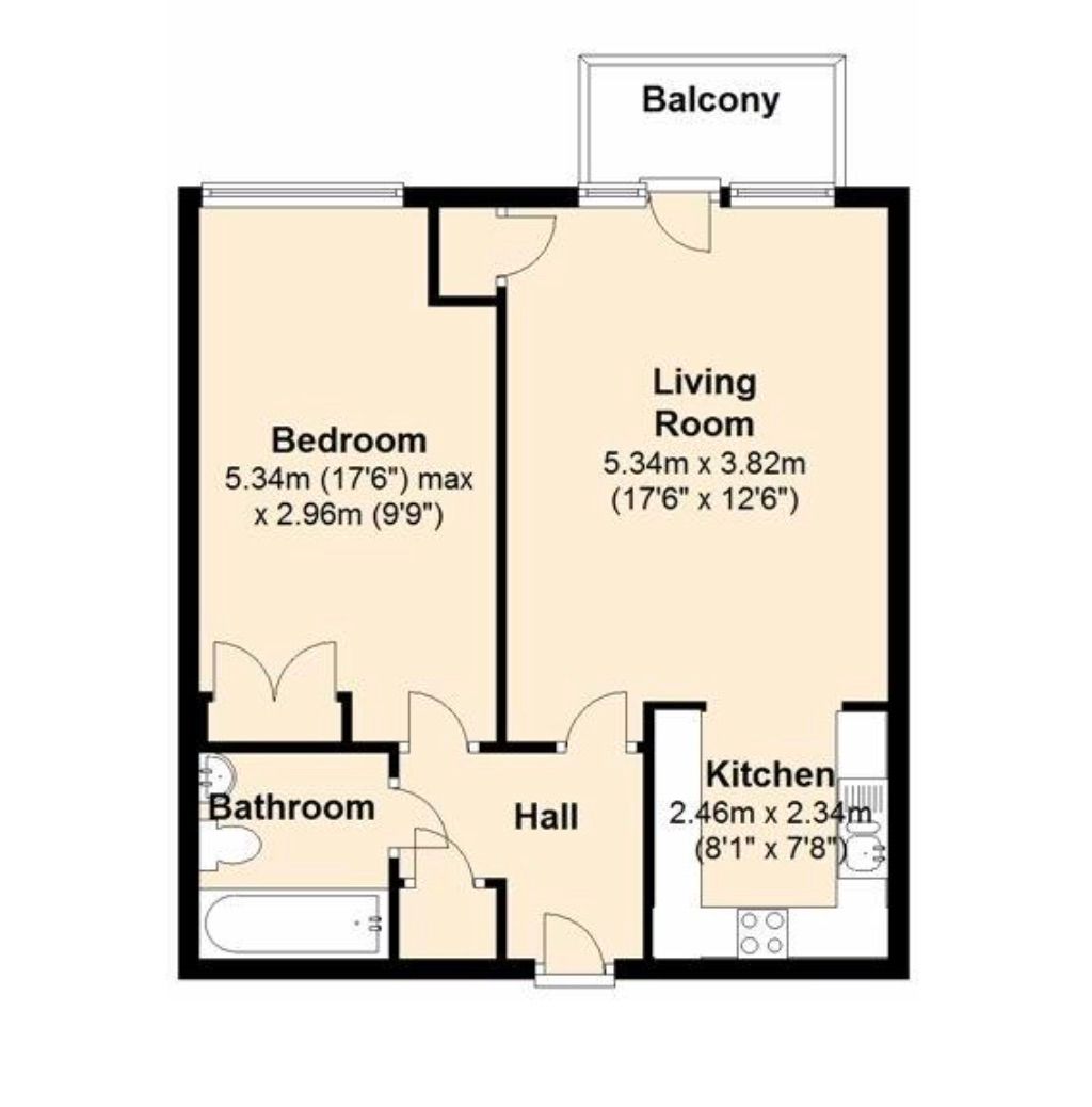 53, Fairwater Drive, Shepperton floorplan