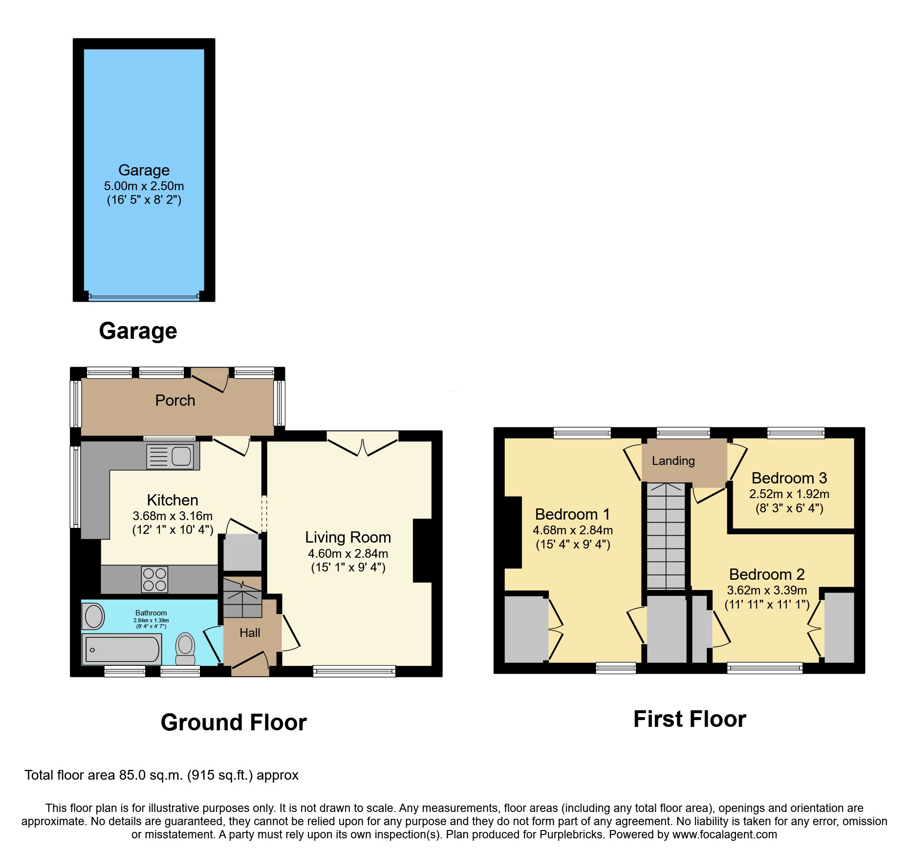 10, Pollards Oak Road, Oxted floorplan