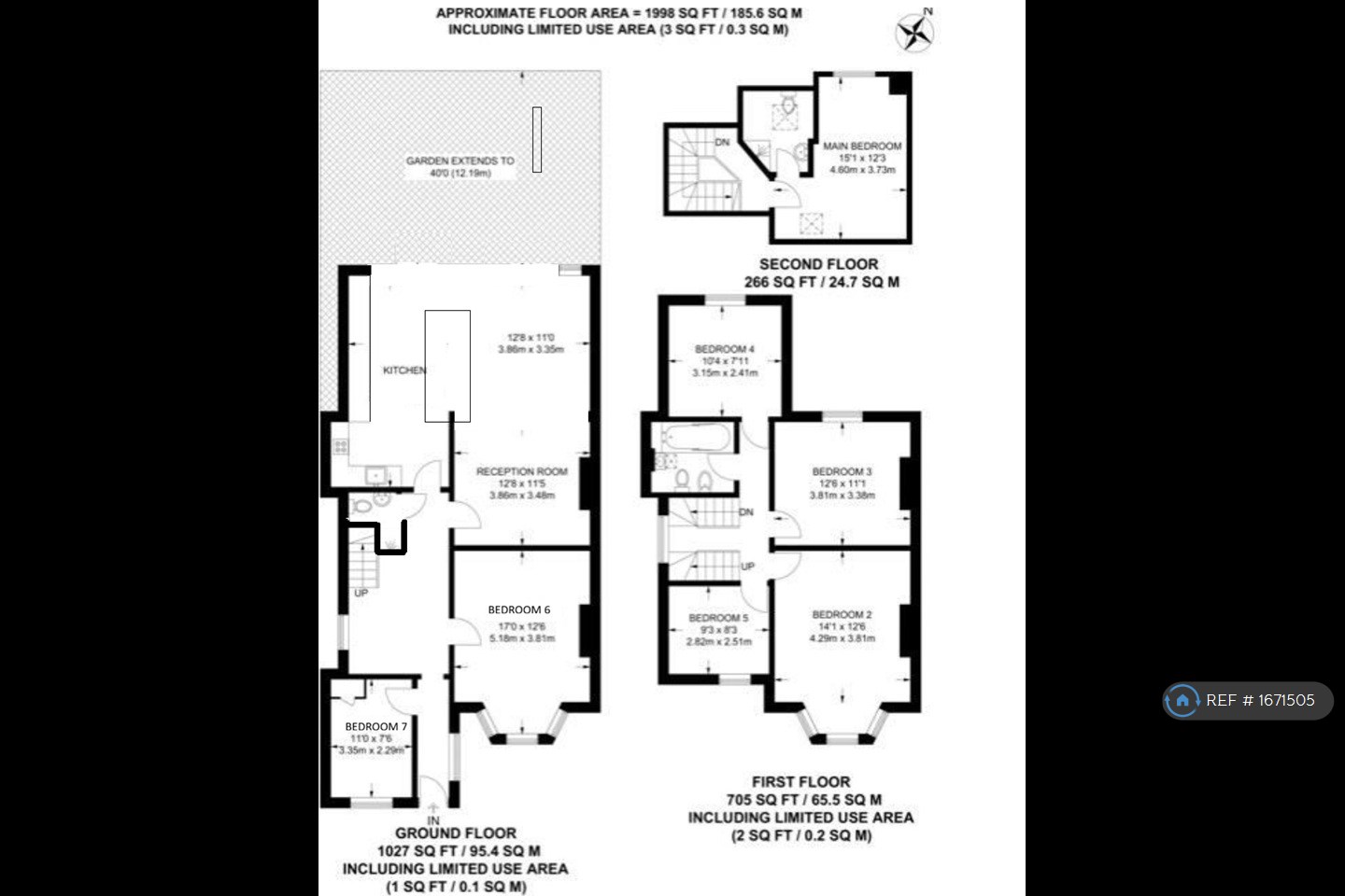The Vale, London floorplan