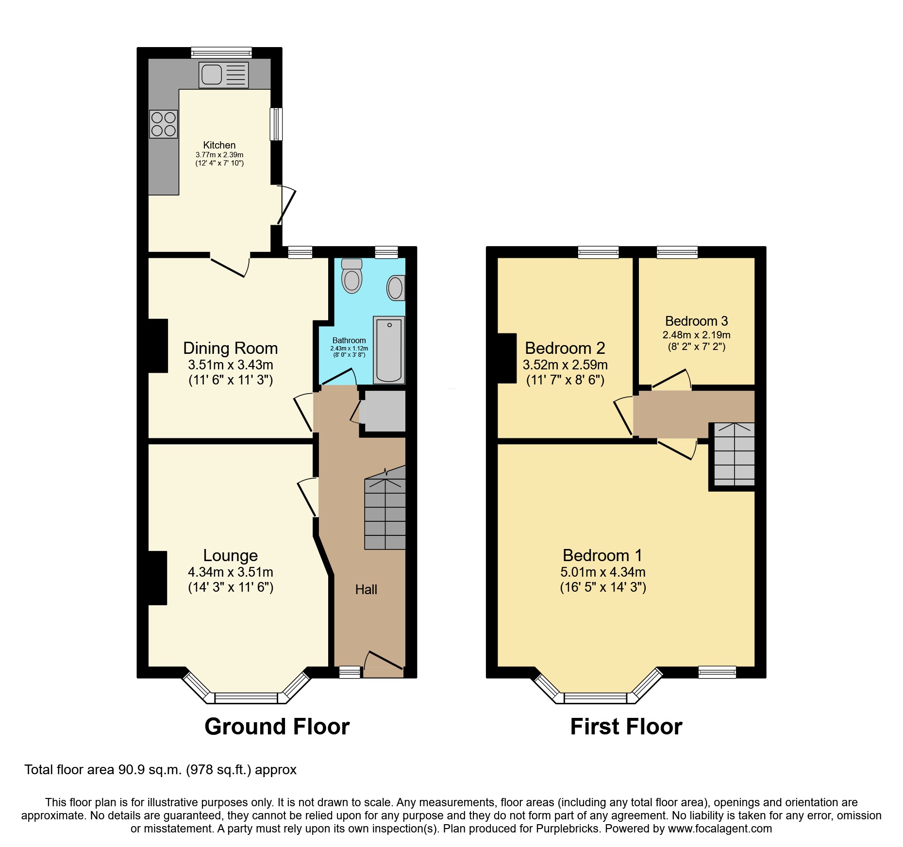58, Richmond Street, Southend-on-Sea floorplan