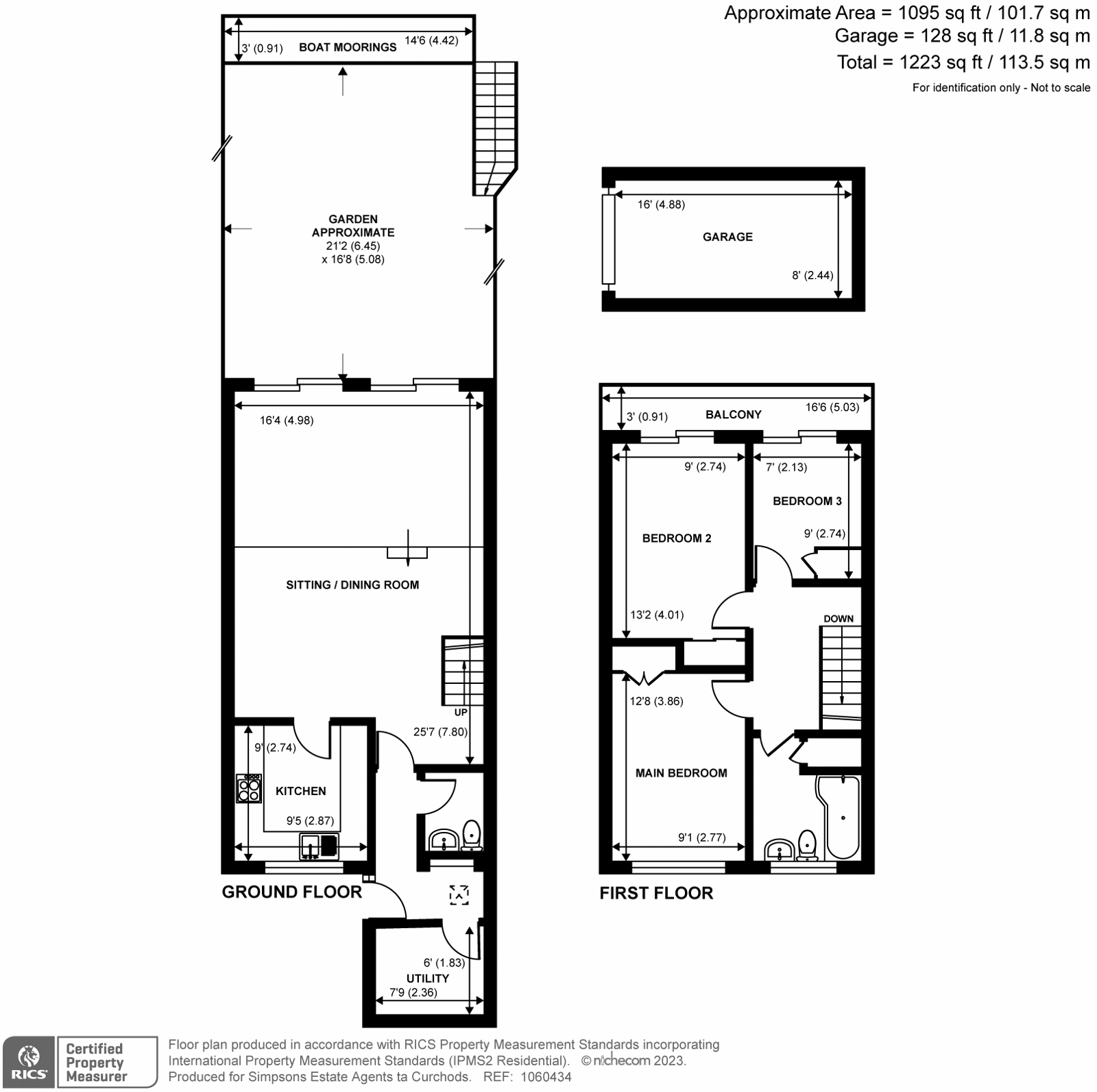 2, Desborough Close, Shepperton floorplan