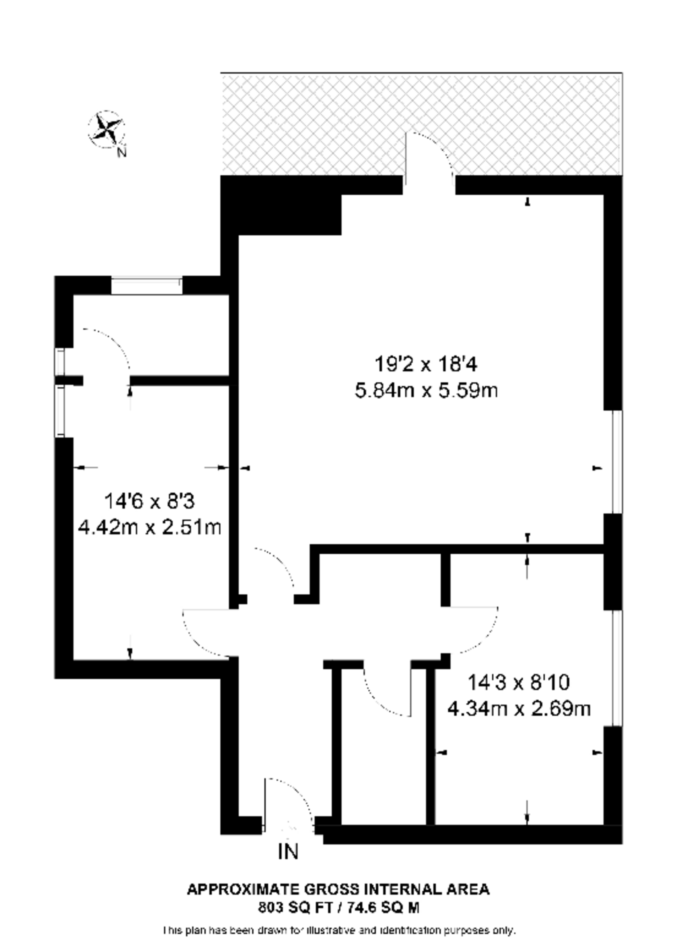 Lynton Road, Acton floorplan