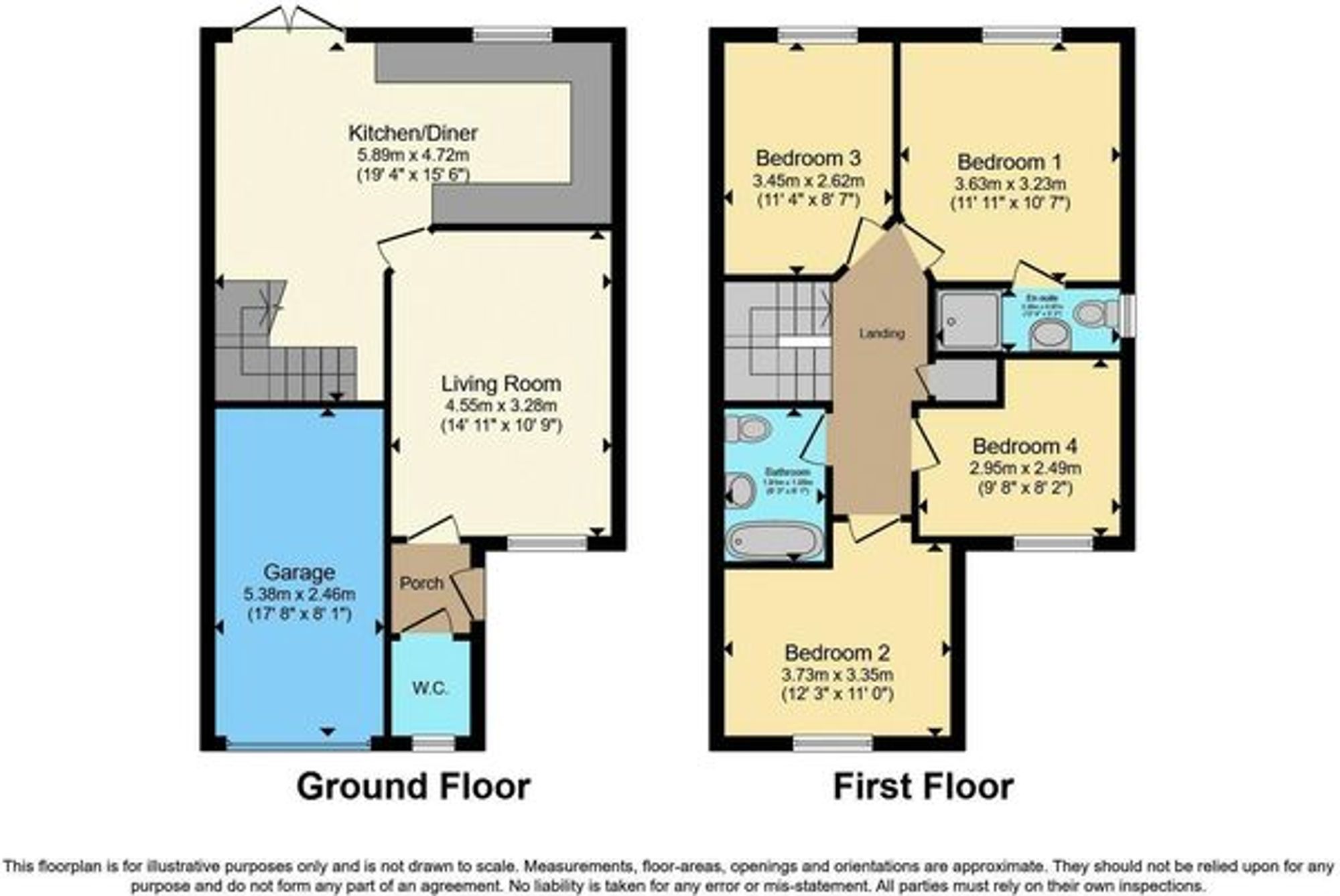 22 Aglets Way, St. Austell floorplan