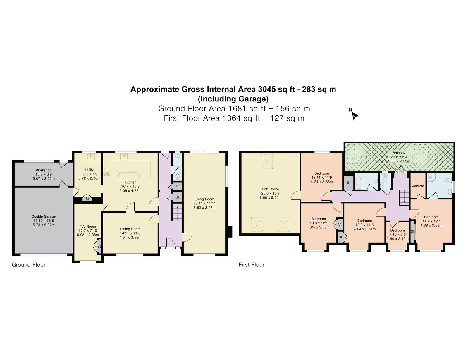 Heathfield, Meadowside, Bookham floorplan
