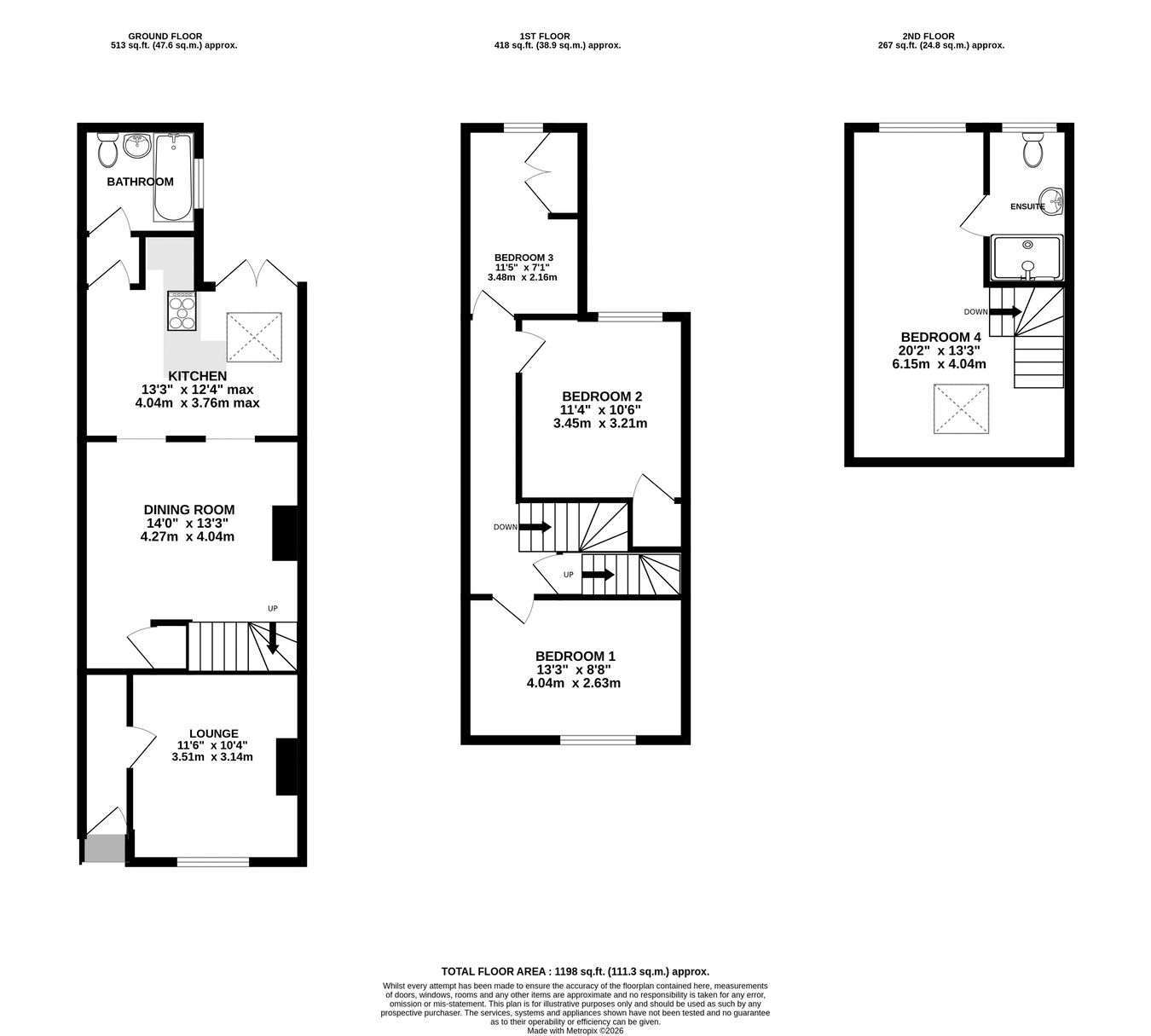 64, Hambridge Road, Newbury floorplan