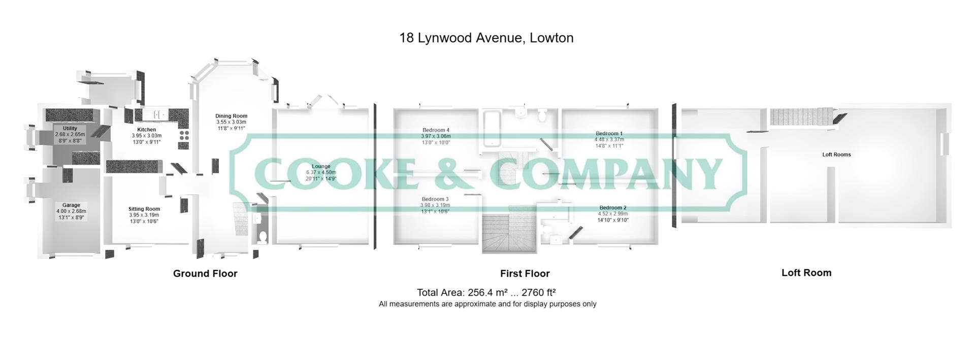 18, Lynwood Avenue, Lowton floorplan