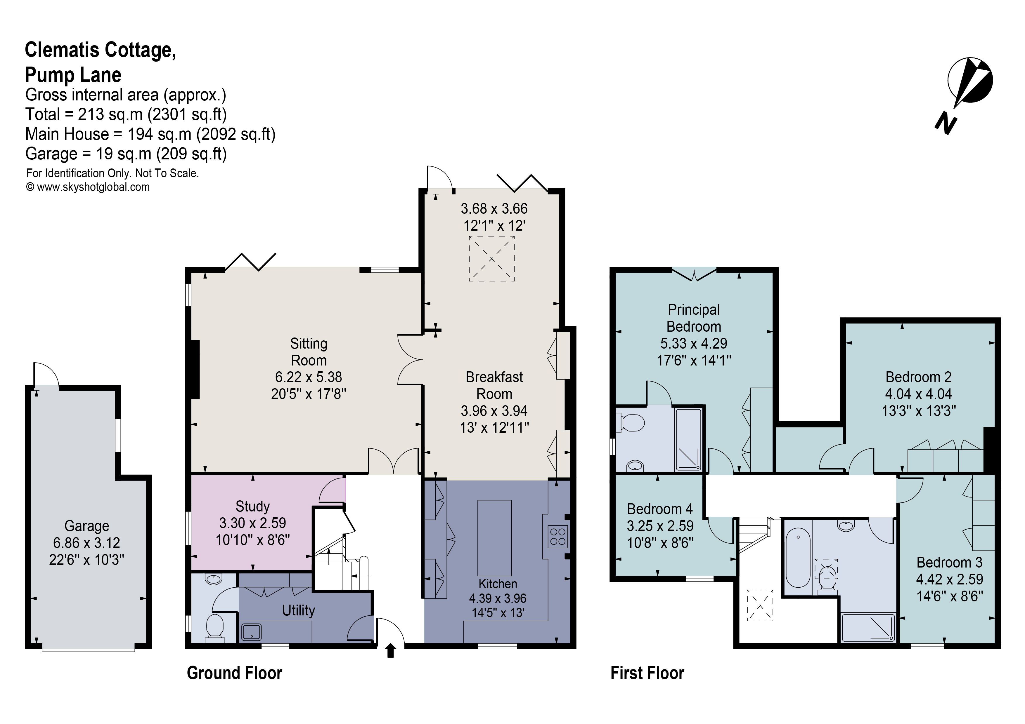 Clematis Cottage, Pump Lane, Ascot floorplan