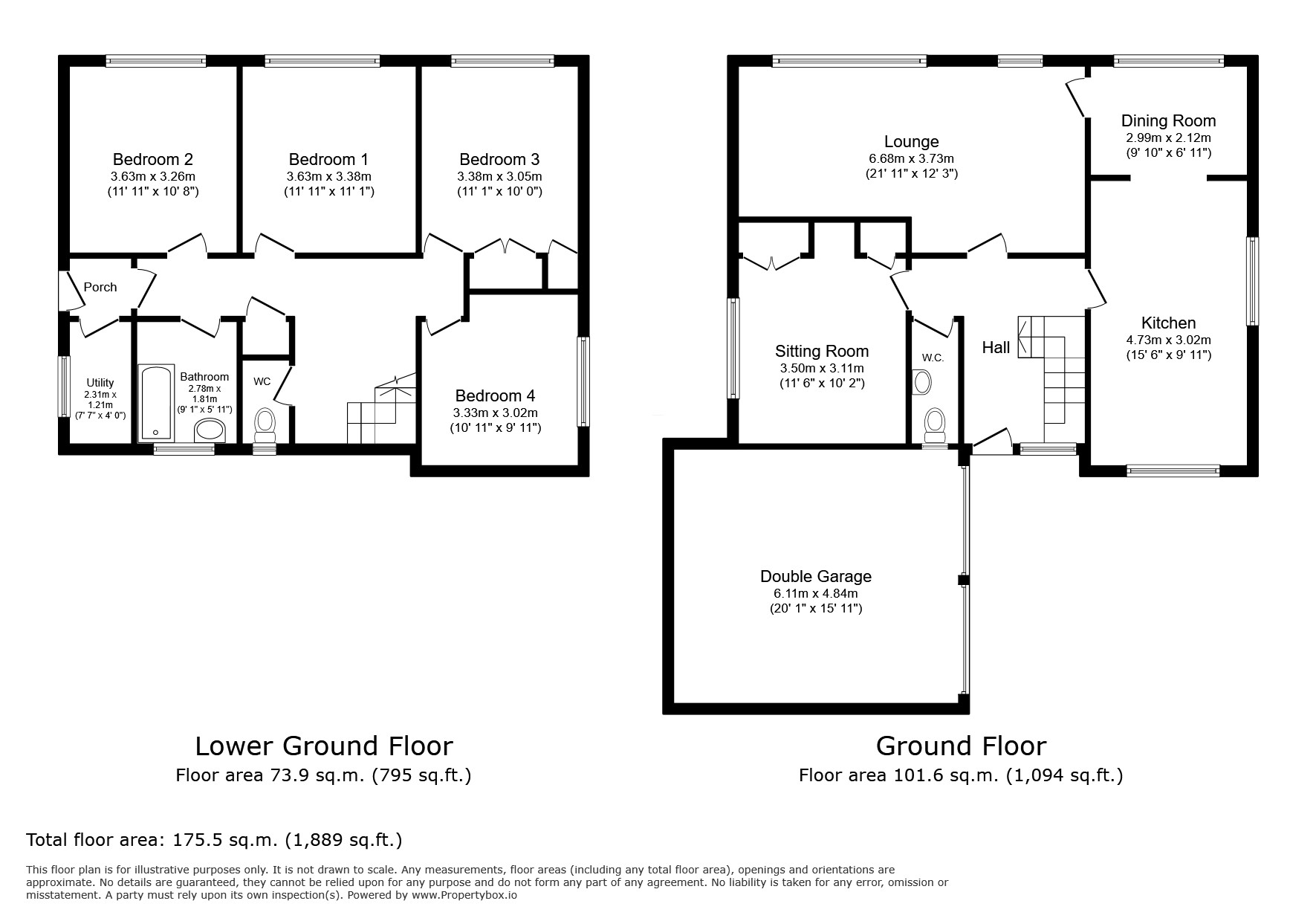 Hillside, Nant Road, Wrexham floorplan