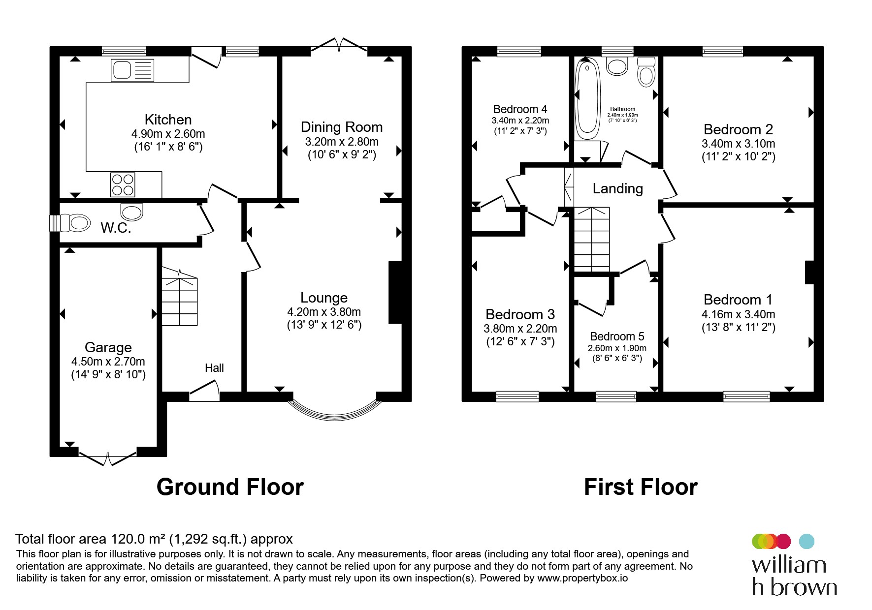 13, Whitethorn Gardens, Chelmsford floorplan
