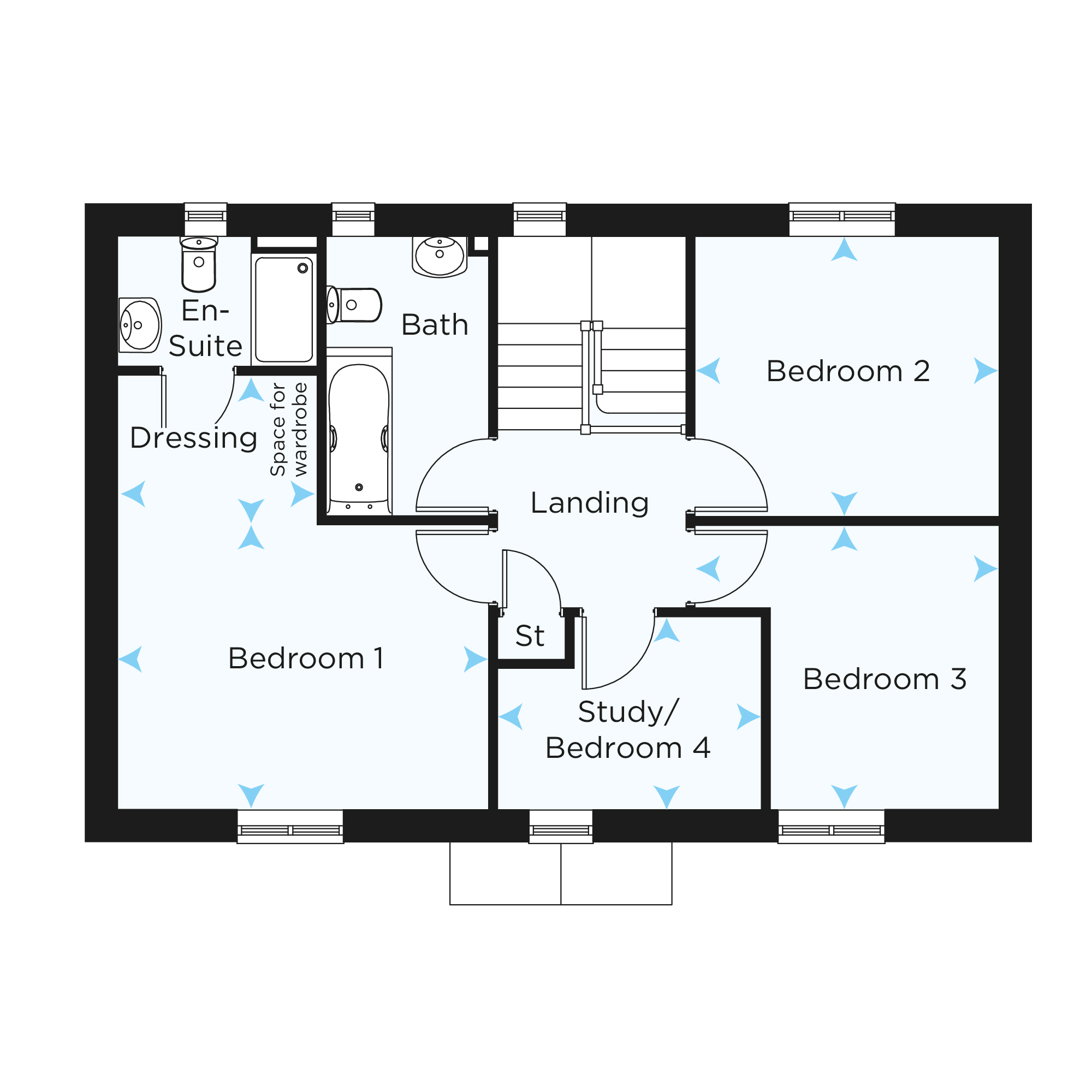 Sherwood_Plot25, Allsebrooke Way, Ravenshead floorplan