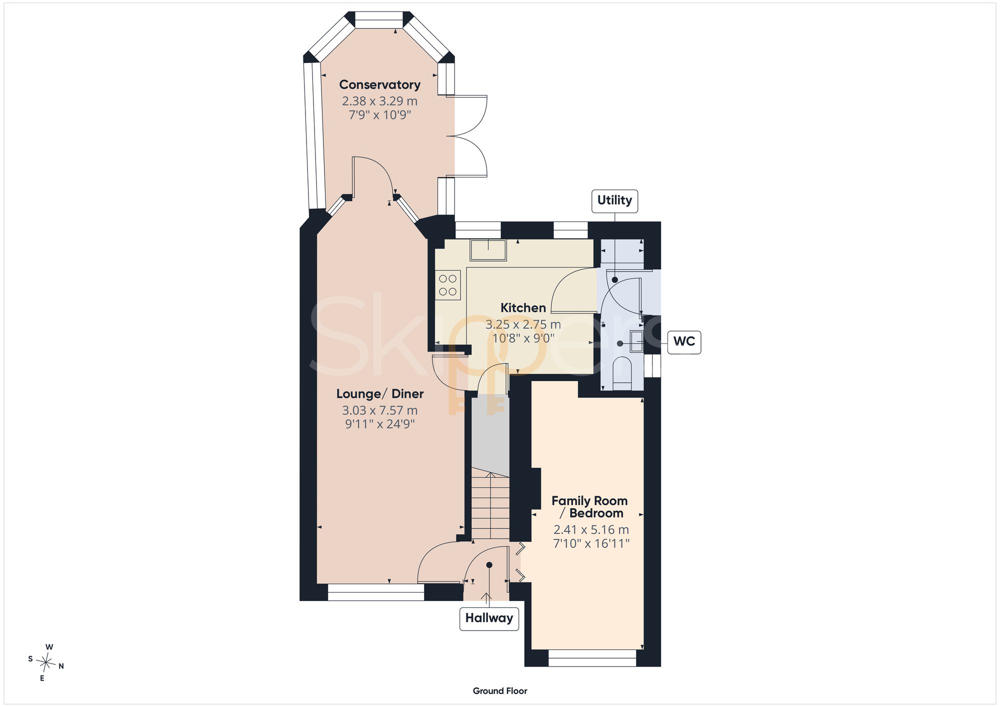 1 Siskin Close, Ashford floorplan