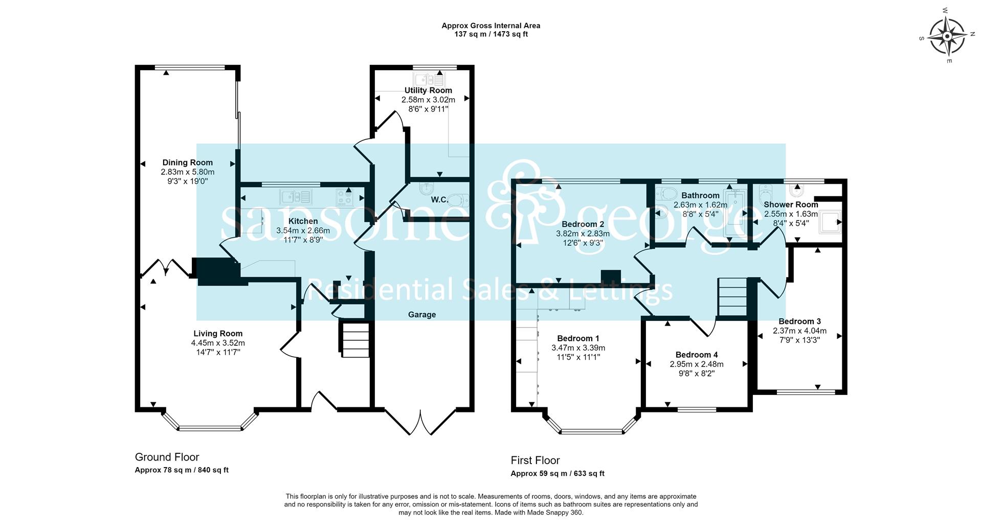 Hildens Drive, Tilehurst, Reading RG31, 4 bedroom semidetached house