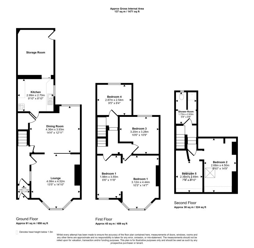 4 Brighton Avenue, Blackpool floorplan