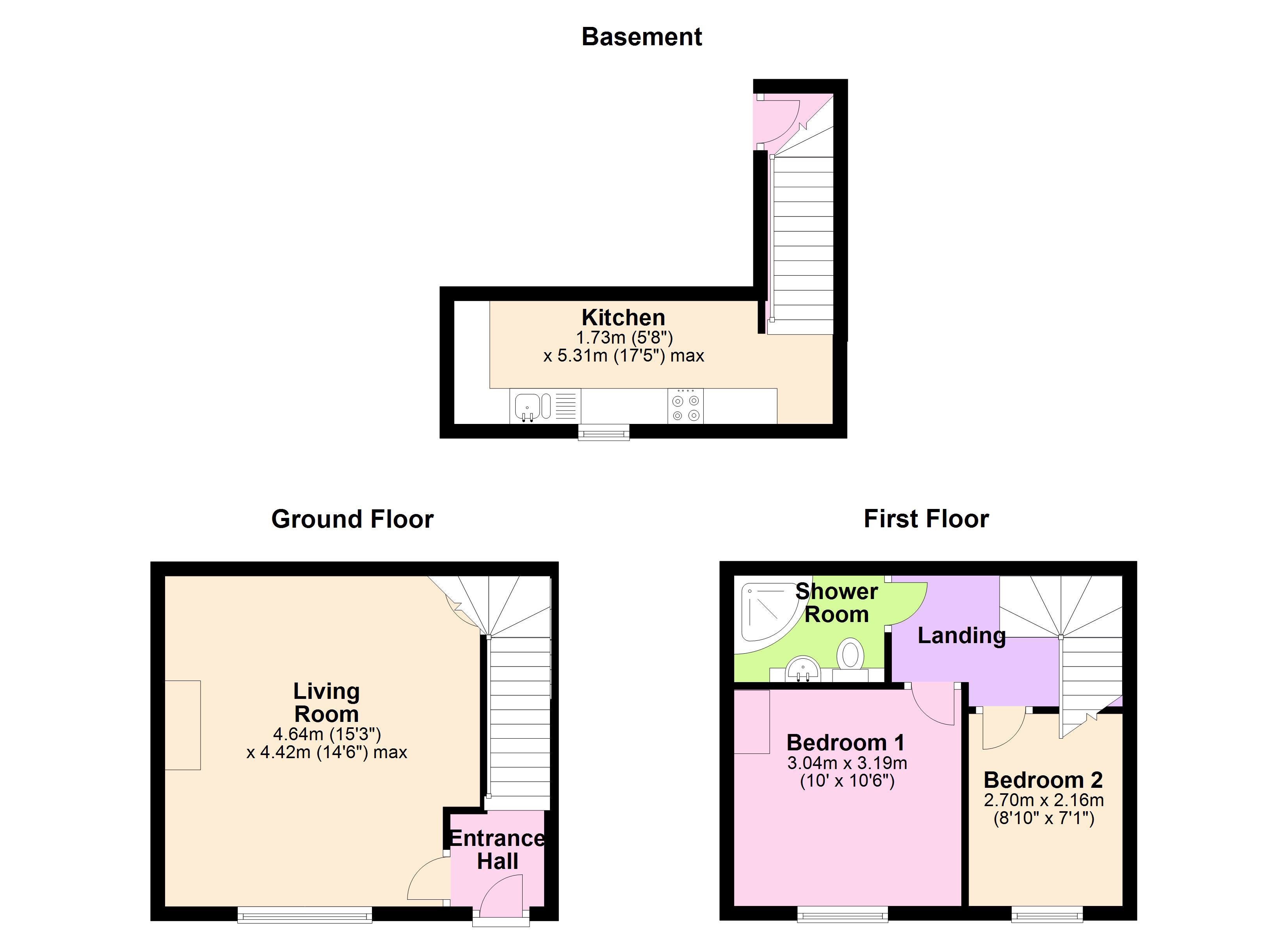 2 Bedrooms Terraced house for sale in Faraday Square, Milnsbridge, Huddersfield HD3