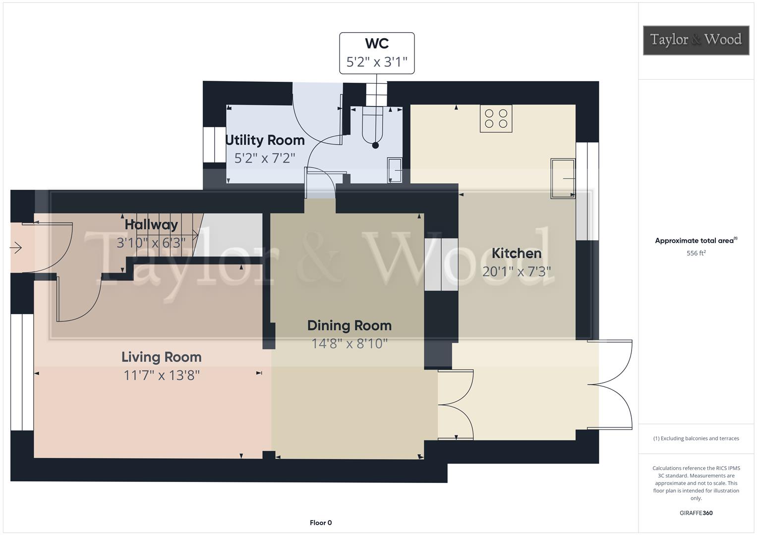 30, Flowery Field Green, Hyde floorplan